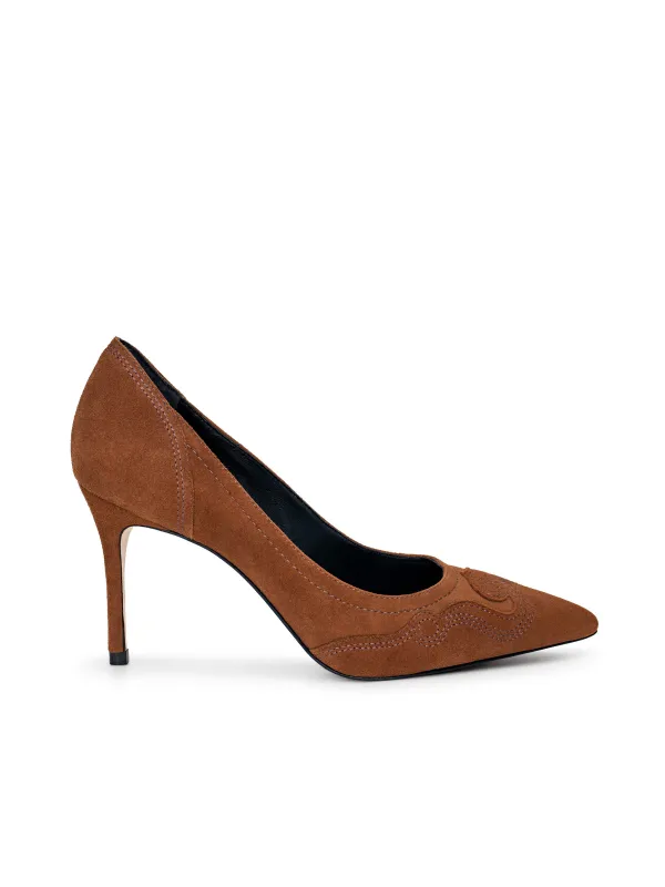 Amandine Western Pump sold by L'AGENCE