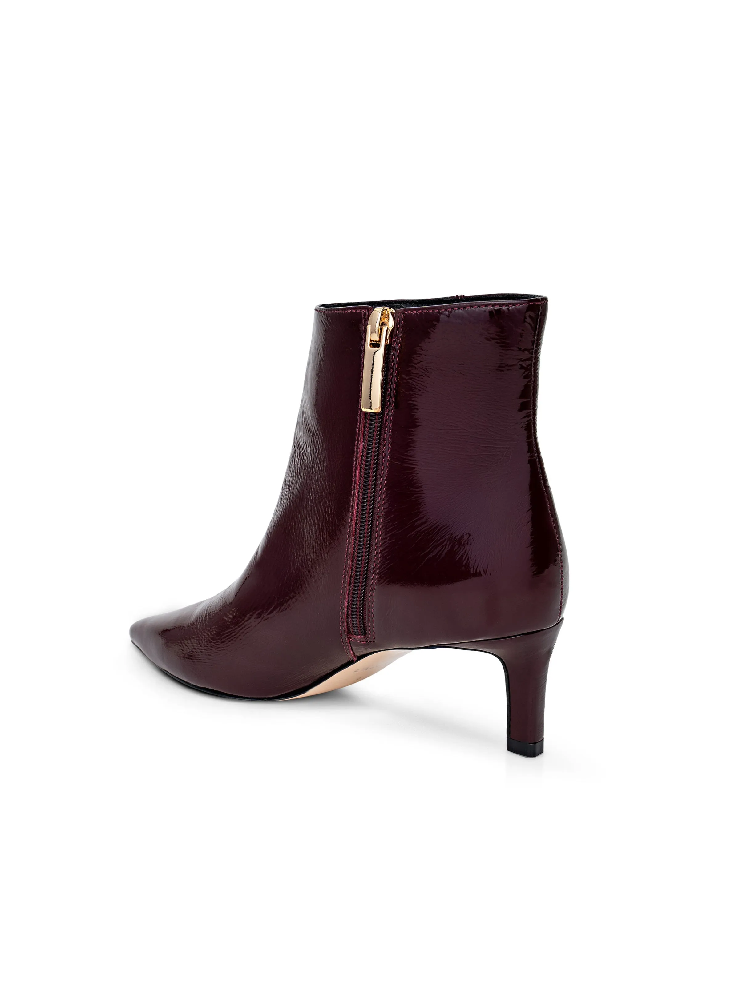 Lilly Kitten-Heel Bootie sold by L'AGENCE product image thumbnail 5