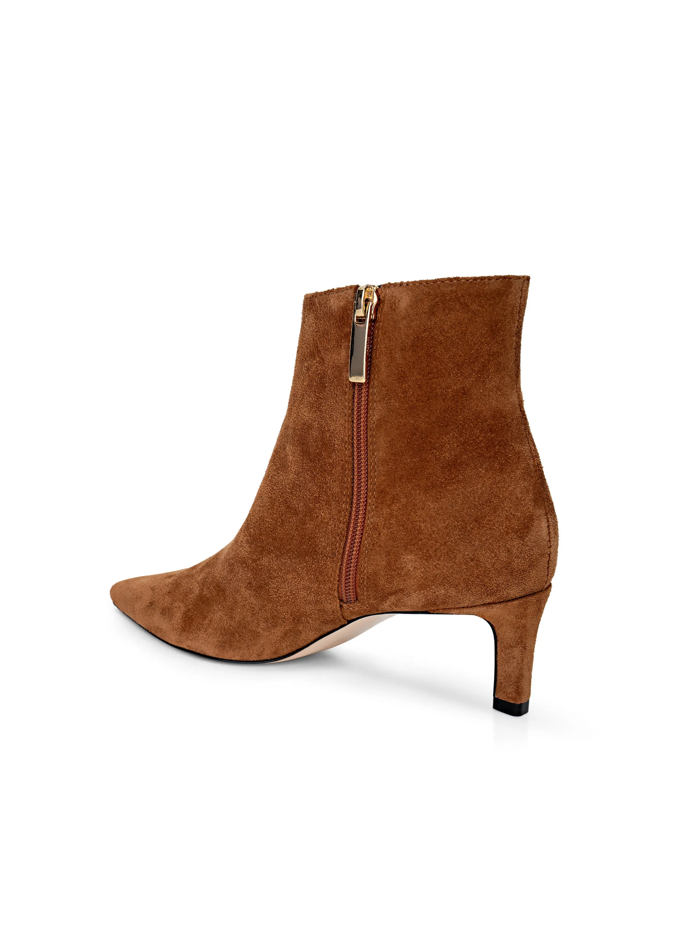 Lilly Kitten-Heel Bootie sold by L'AGENCE product image thumbnail 4