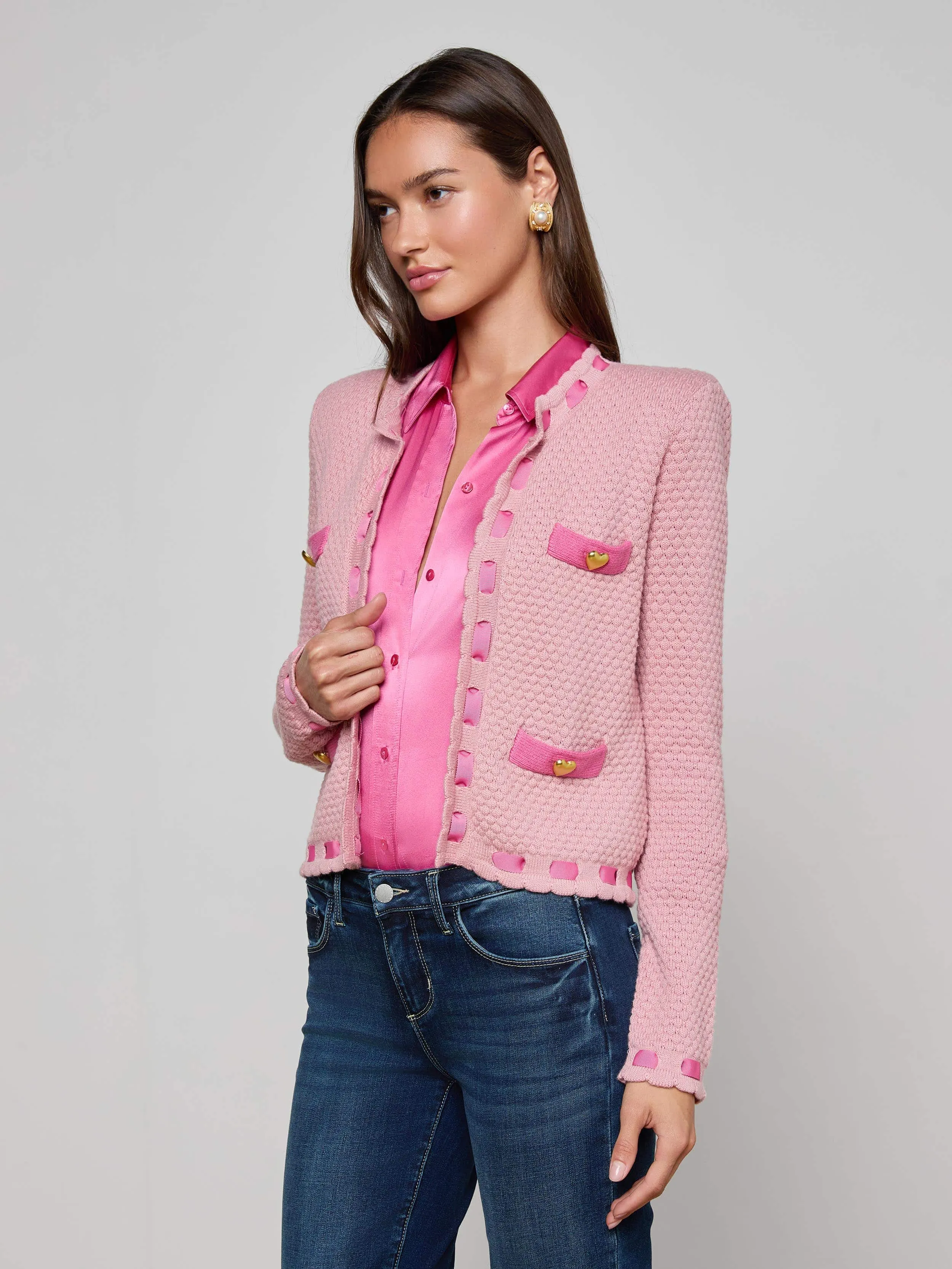 Astor Cardigan sold by L'AGENCE product image thumbnail 3