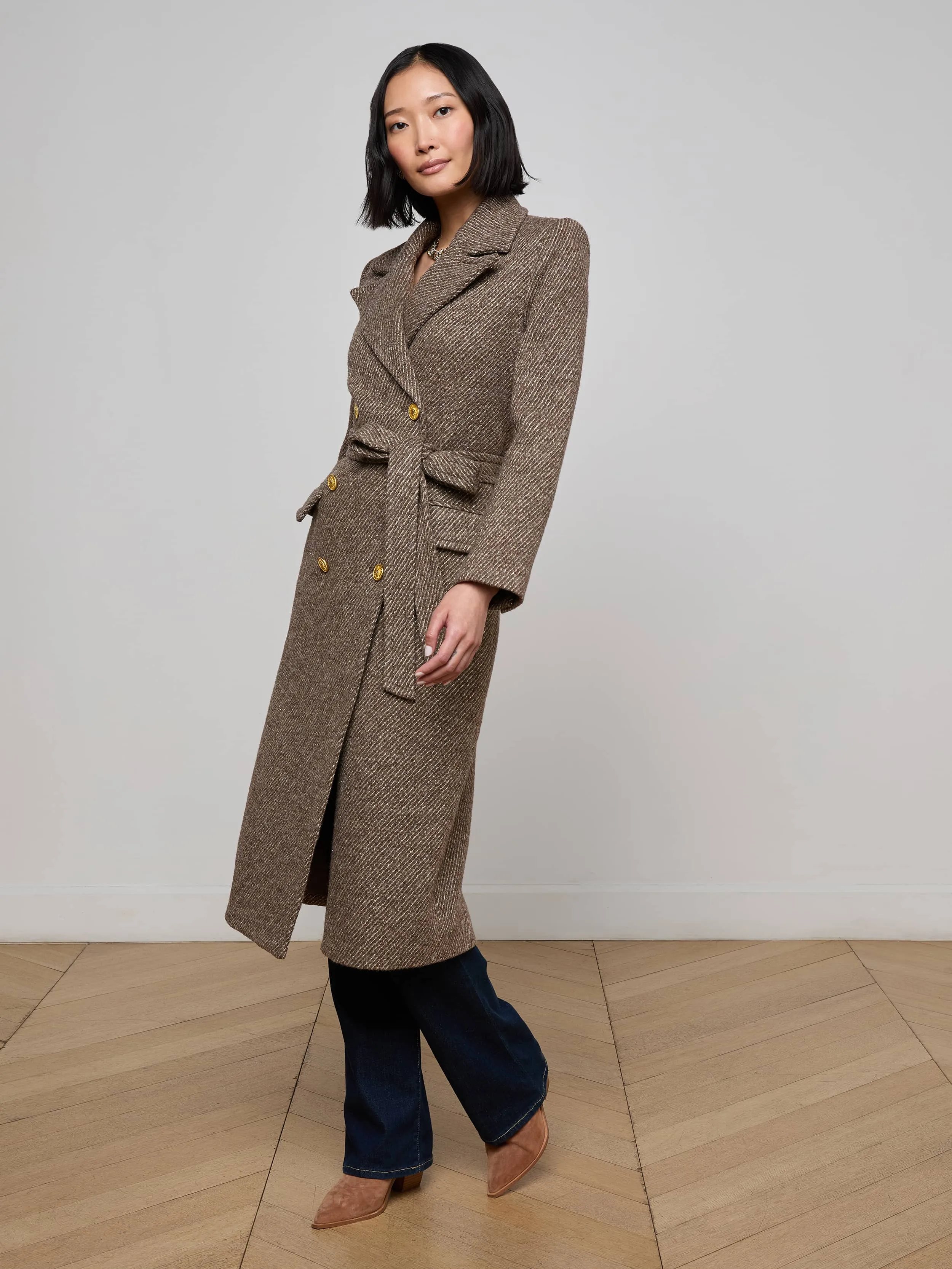 Kolina Long Coat sold by L'AGENCE product image thumbnail 2