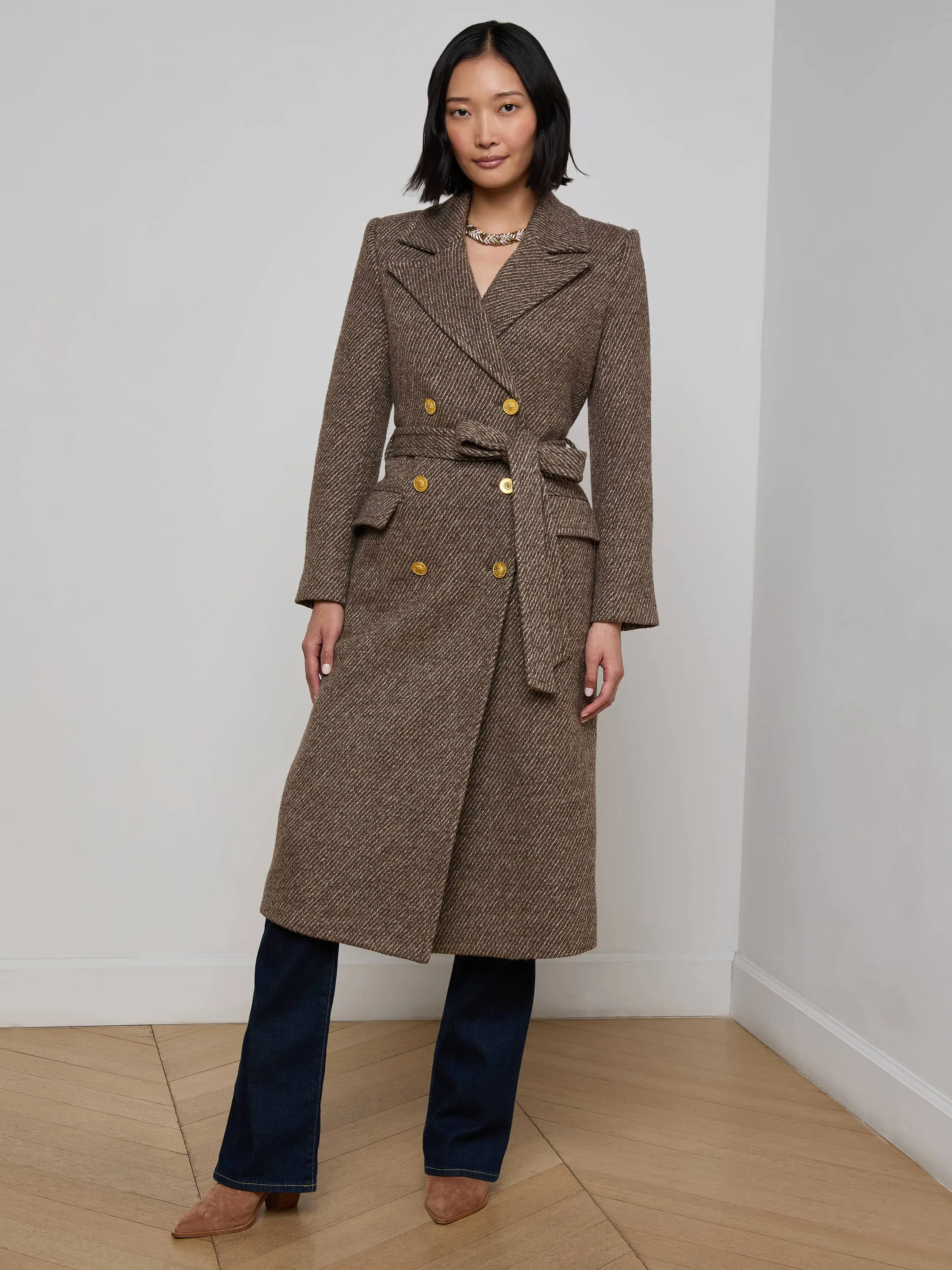 Kolina Long Coat sold by L'AGENCE