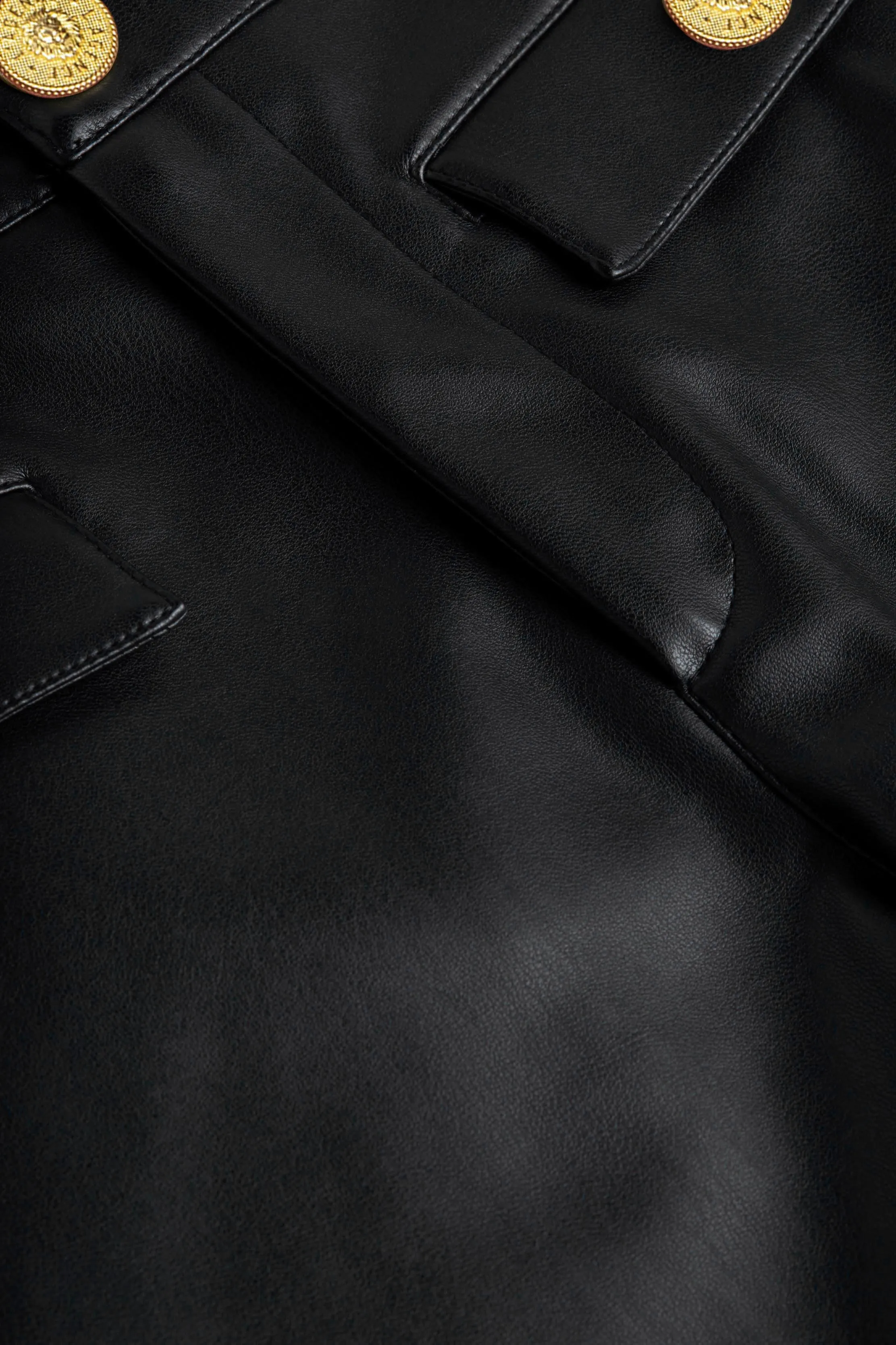 Dionne Vegan Leather Short sold by L'AGENCE product image thumbnail 5