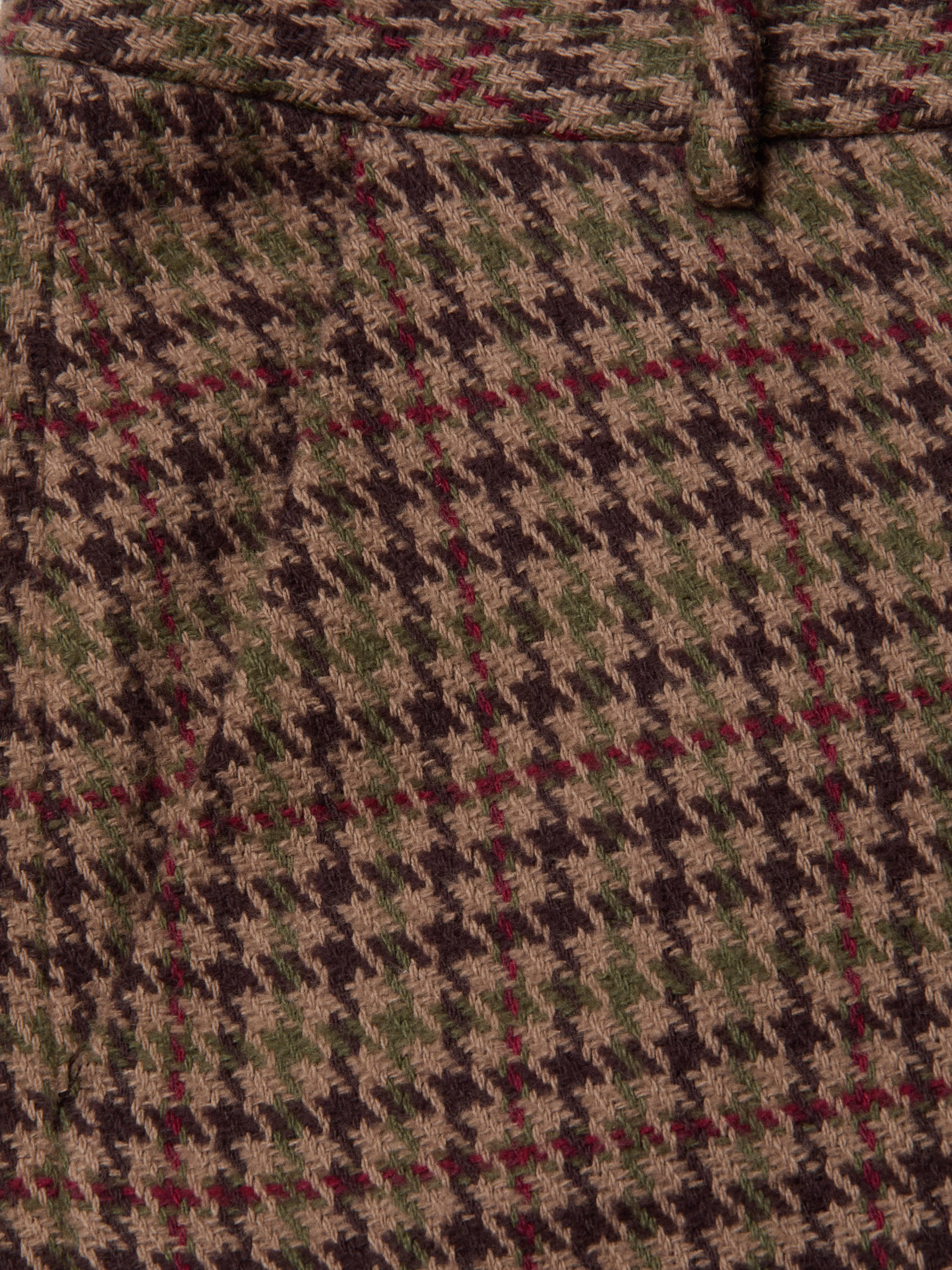 Pilar Houndstooth Wide-Leg Pant sold by L'AGENCE product image thumbnail 5