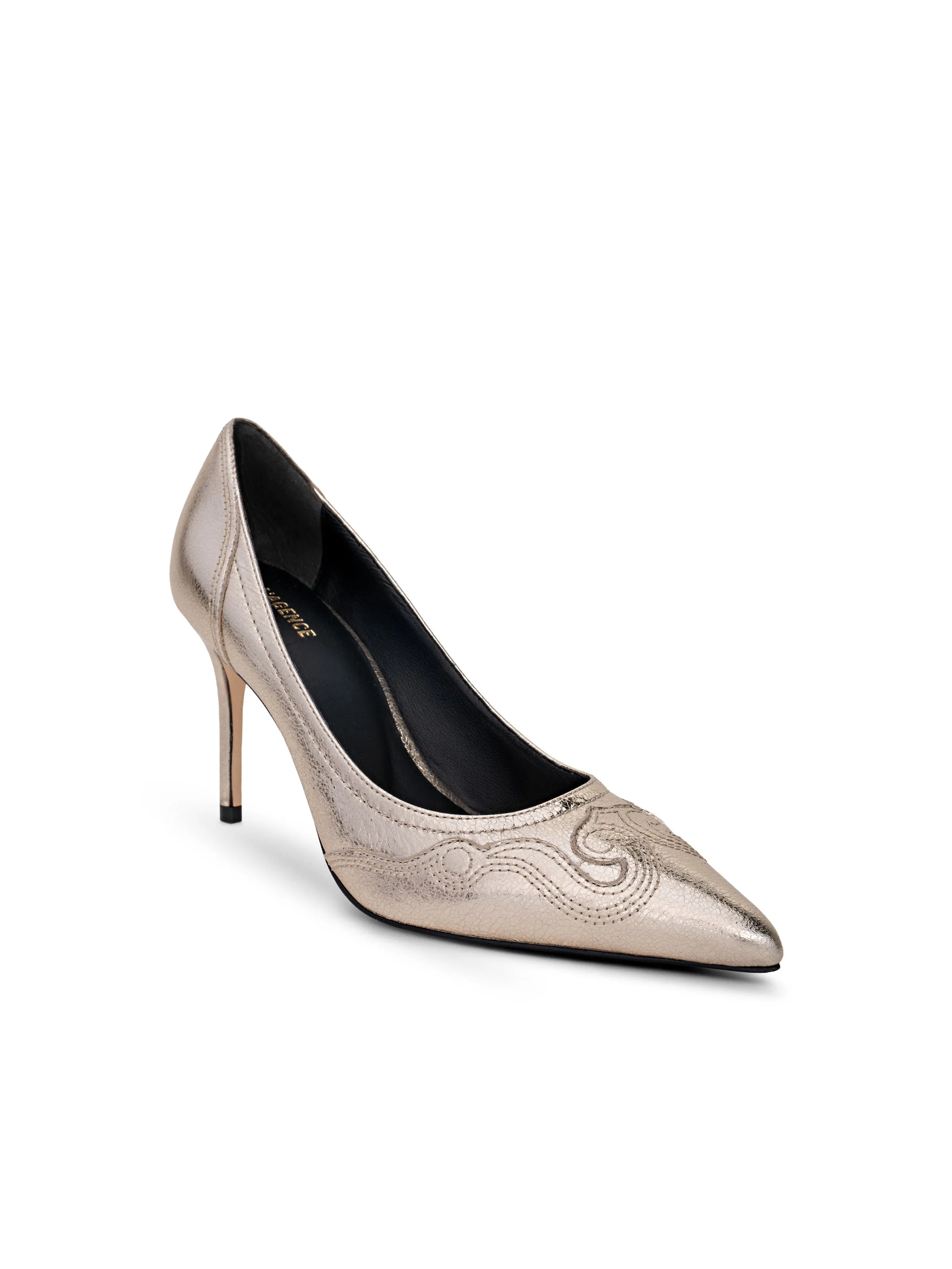 Amandine Western Pump sold by L'AGENCE product image thumbnail 2