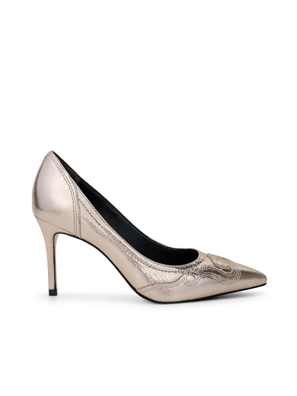 Amandine Western Pump sold by L'AGENCE