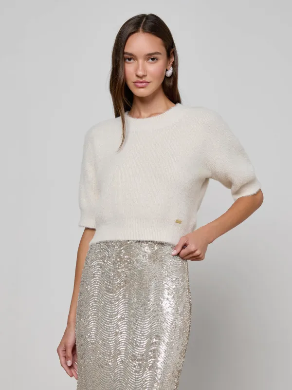 Guinevere Cropped Pullover sold by L'AGENCE