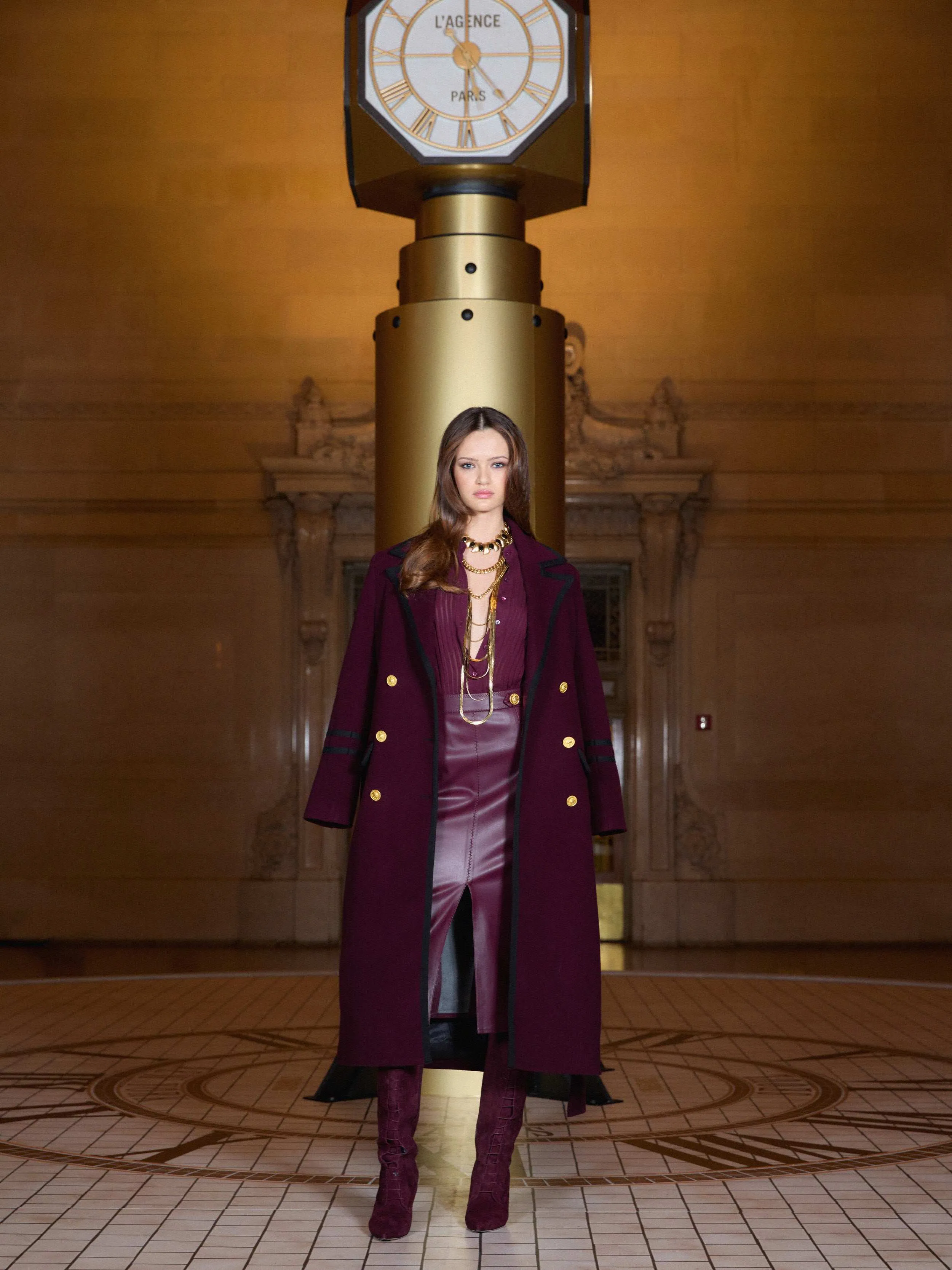 Irene Long Coat sold by L'AGENCE product image thumbnail 5