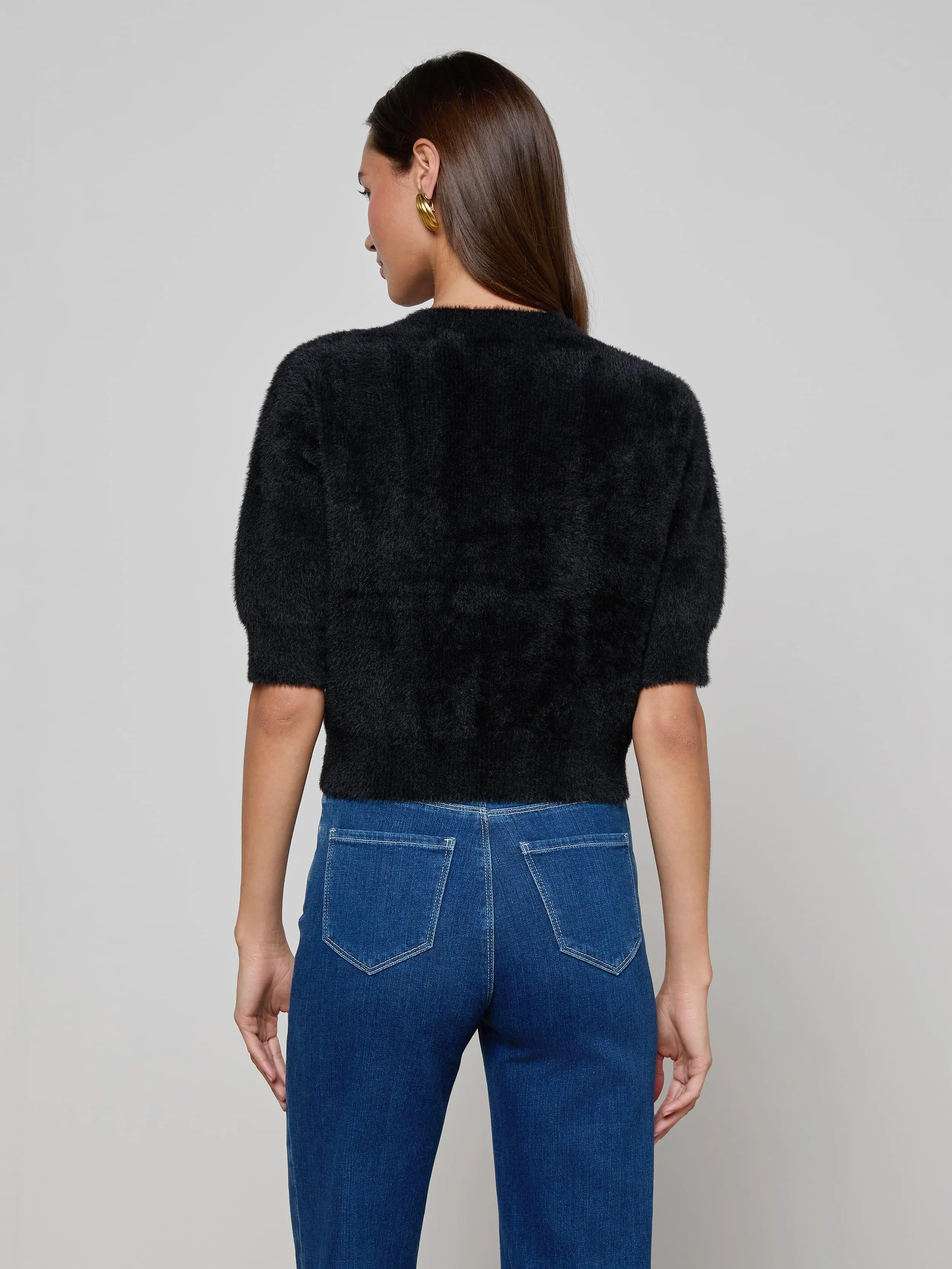 Guinevere Cropped Pullover sold by L'AGENCE product image thumbnail 4