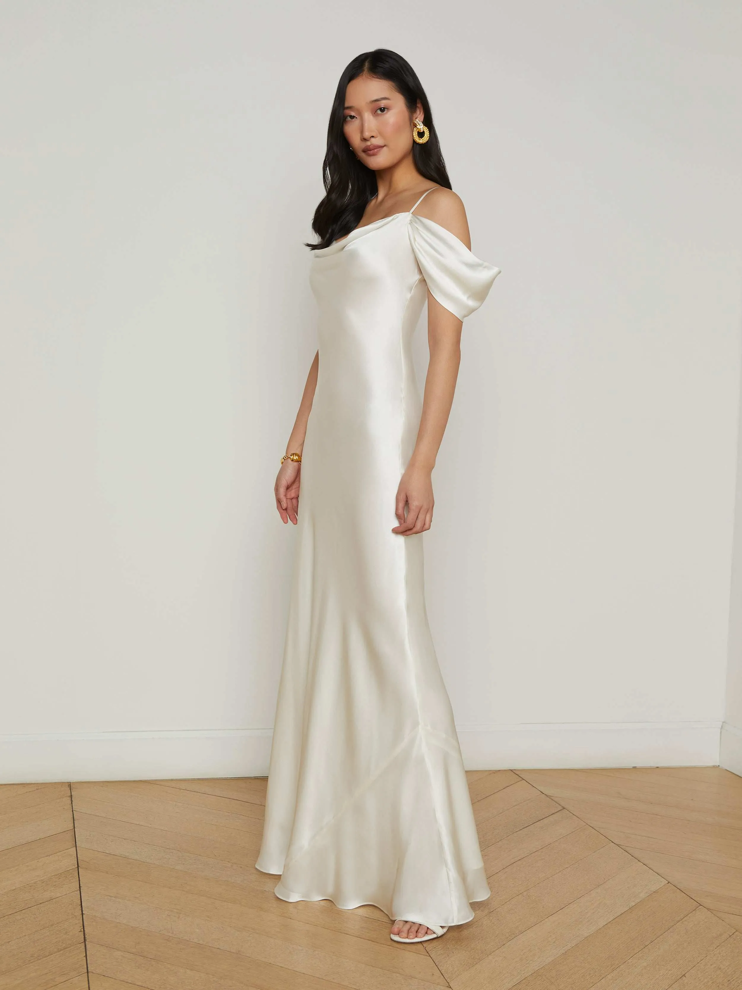 Kenna Silk Gown sold by L'AGENCE