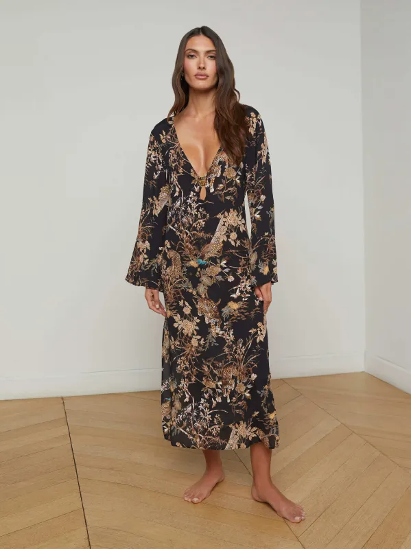 Sara Maxi Cover-Up Dress sold by L'AGENCE