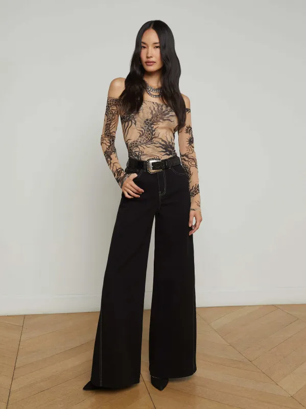 Beau Wide-Leg Jean sold by L'AGENCE