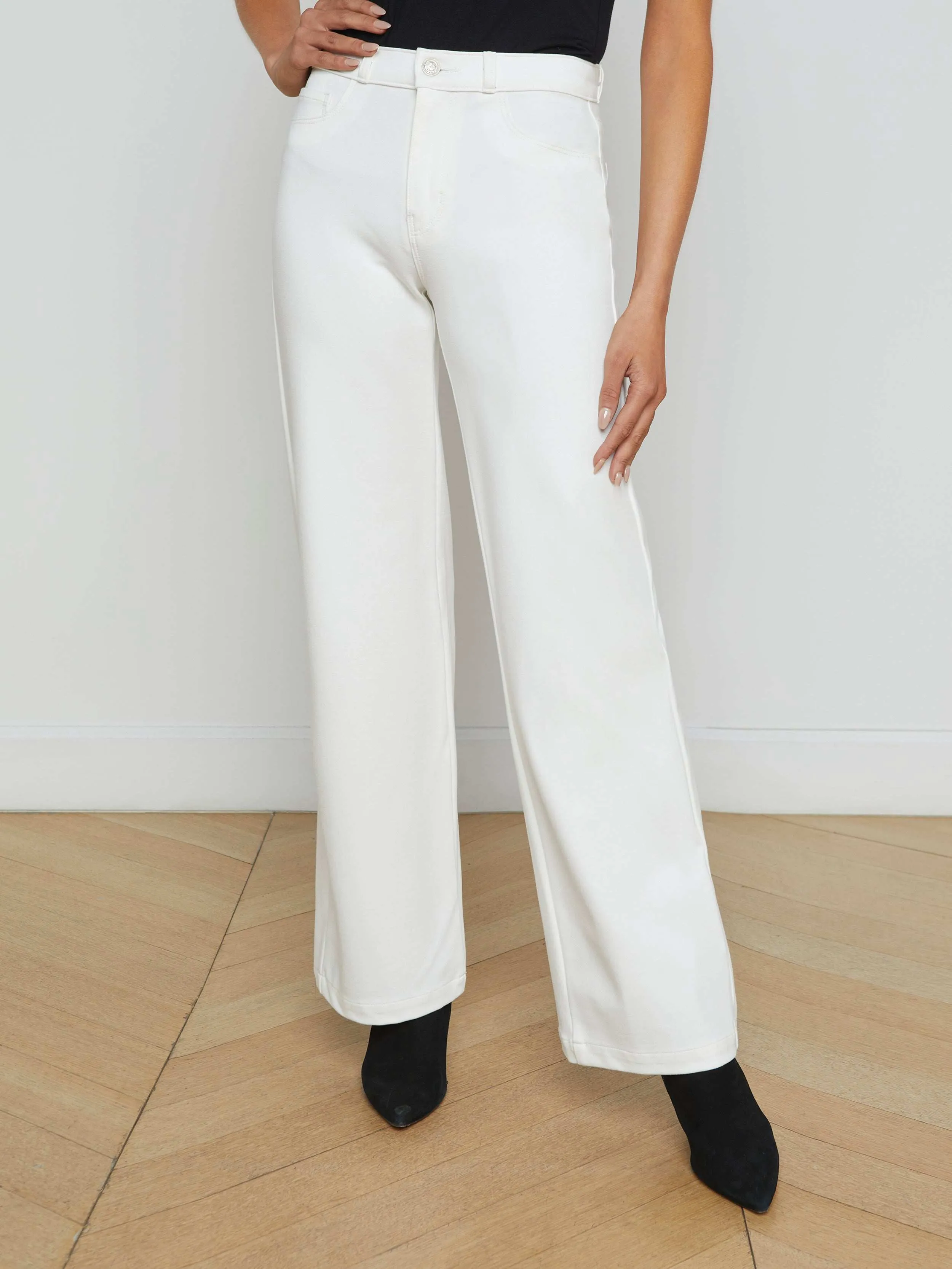Clayton Wide-Leg Pant sold by L'AGENCE product image thumbnail 2