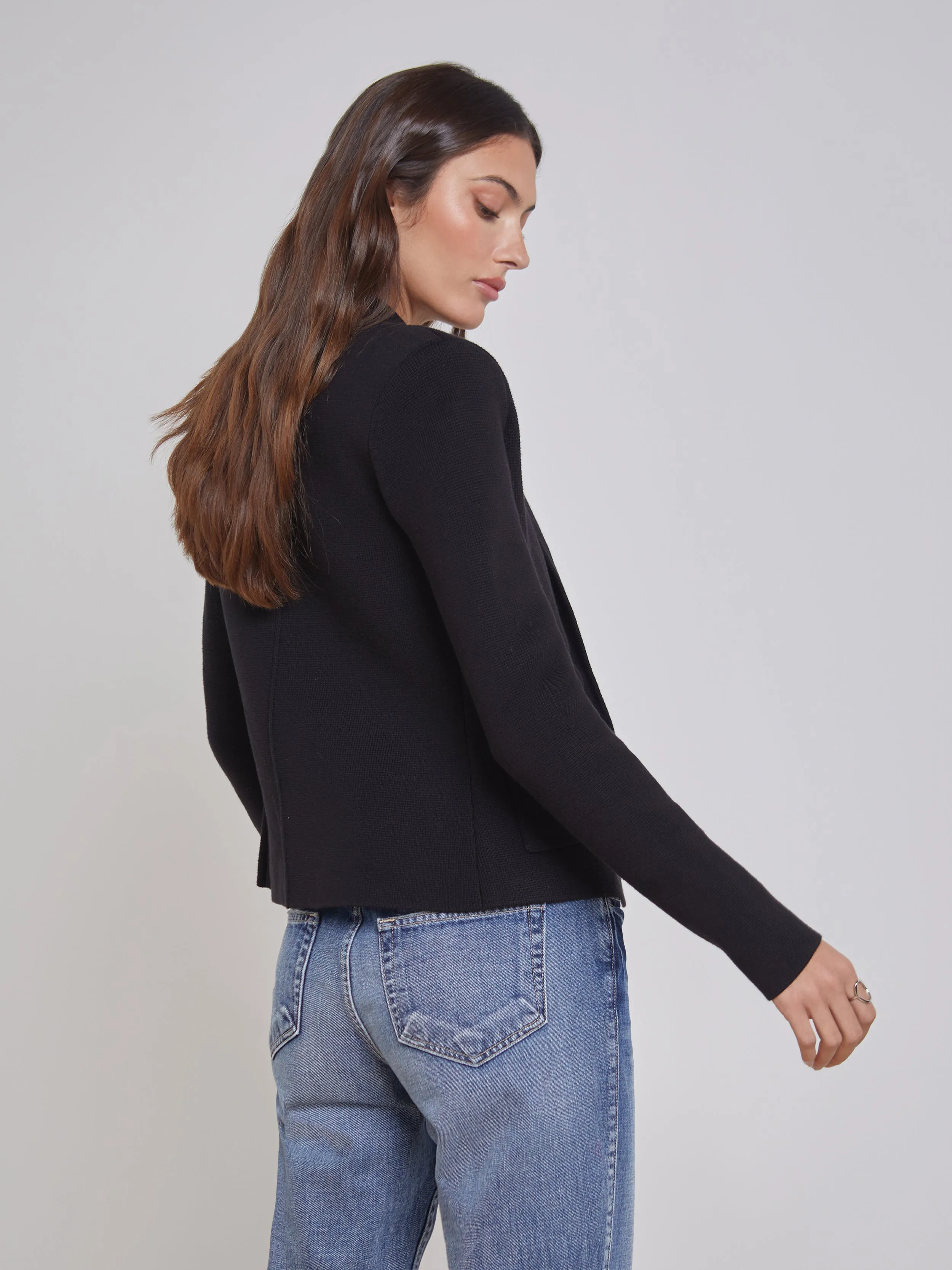 Sofia Knit Blazer sold by L'AGENCE product image thumbnail 3