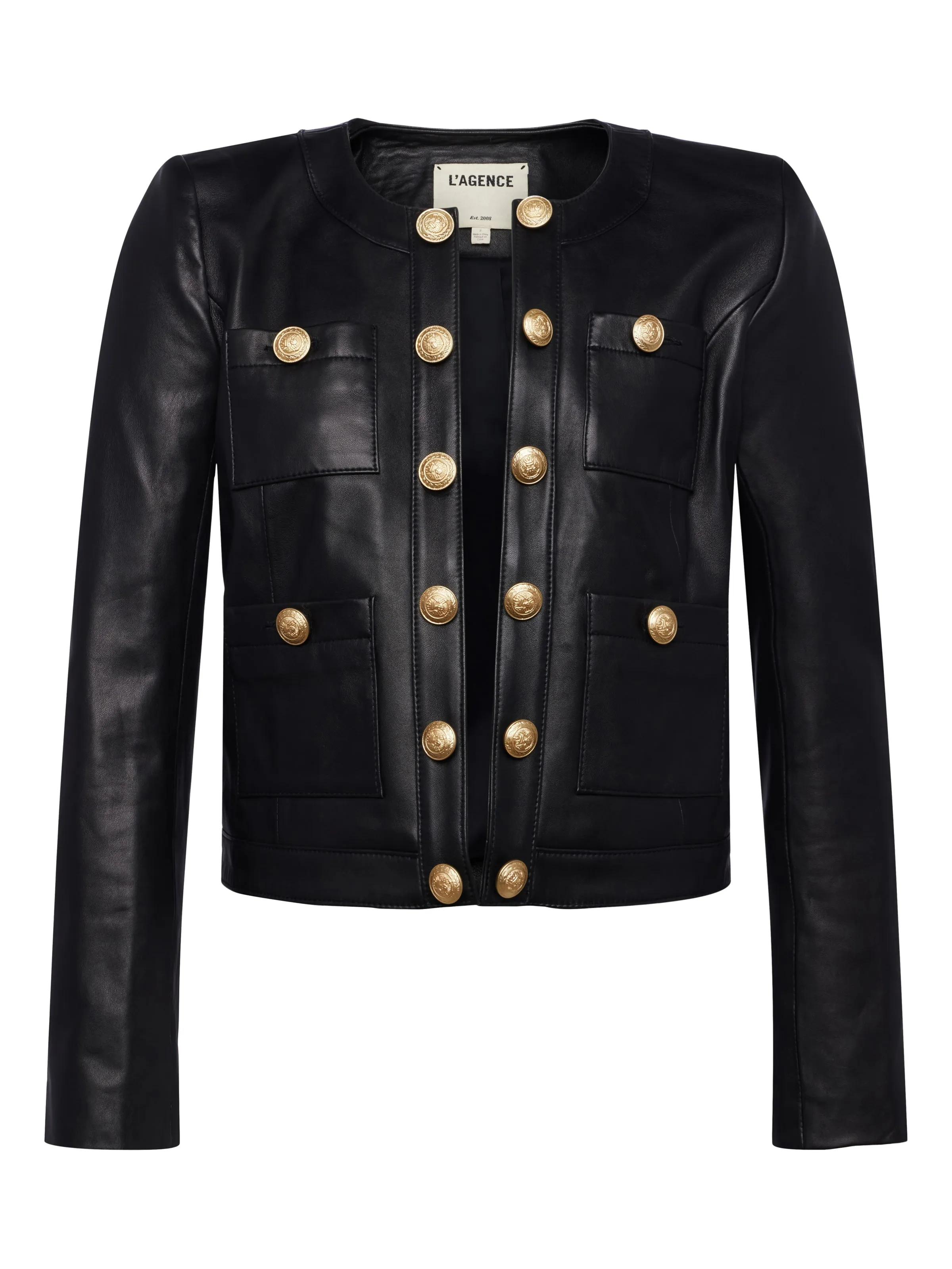 Jayde Leather Jacket sold by L'AGENCE product image thumbnail 5