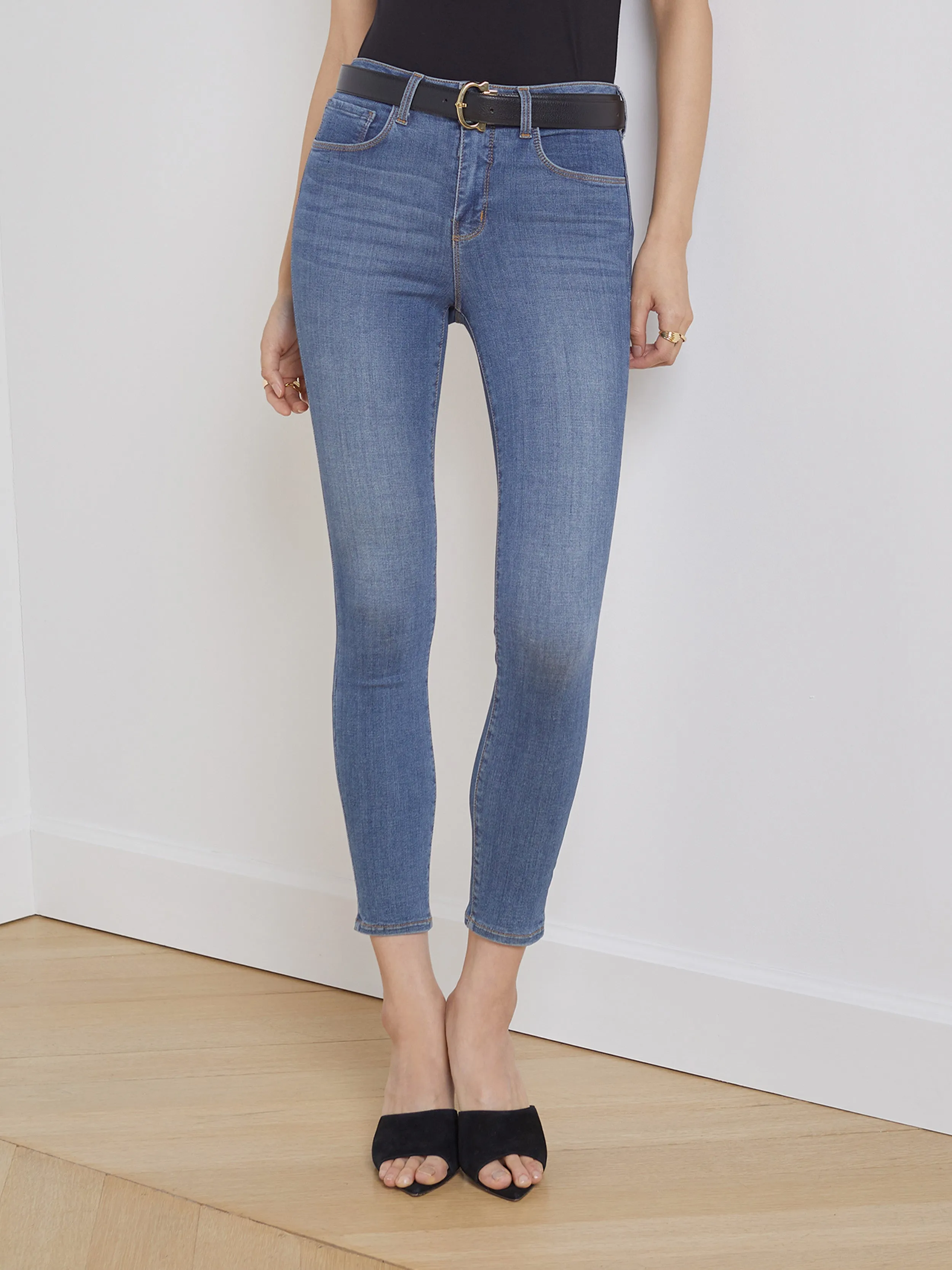 Margot Cropped Skinny Jean sold by L'AGENCE product image thumbnail 2