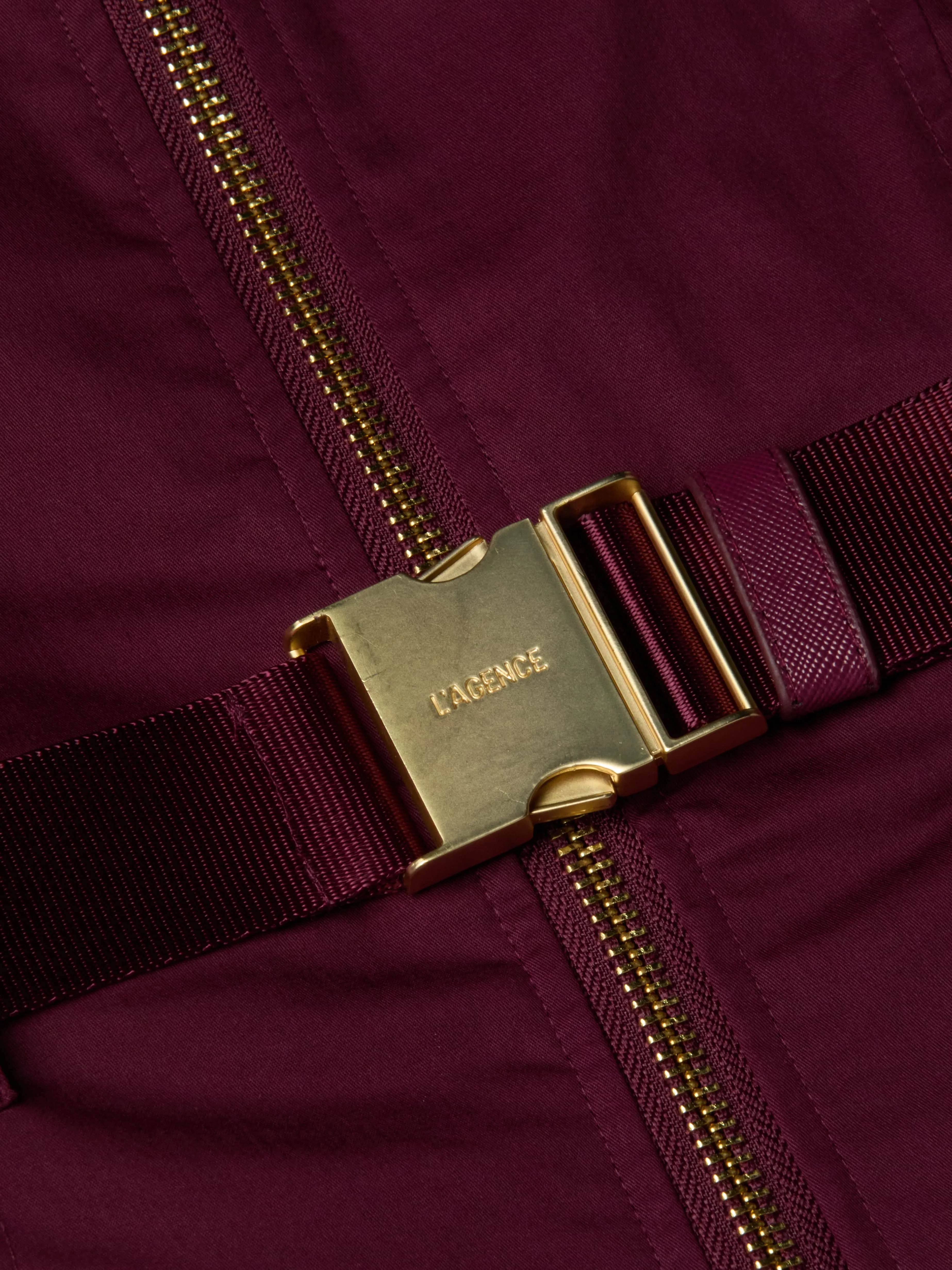 Kylo Poplin Shirt Dress sold by L'AGENCE product image thumbnail 4