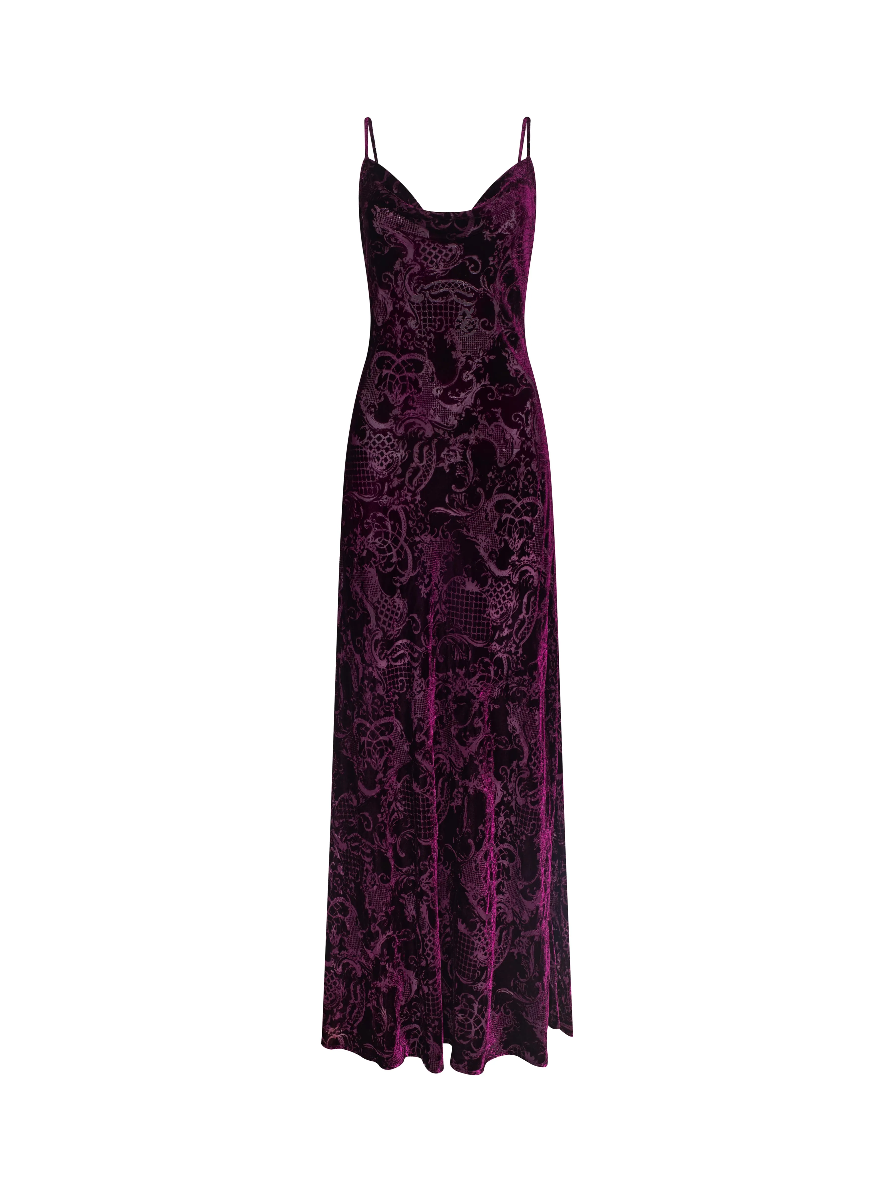 Christine Burnout Velvet Dress sold by L'AGENCE product image thumbnail 5