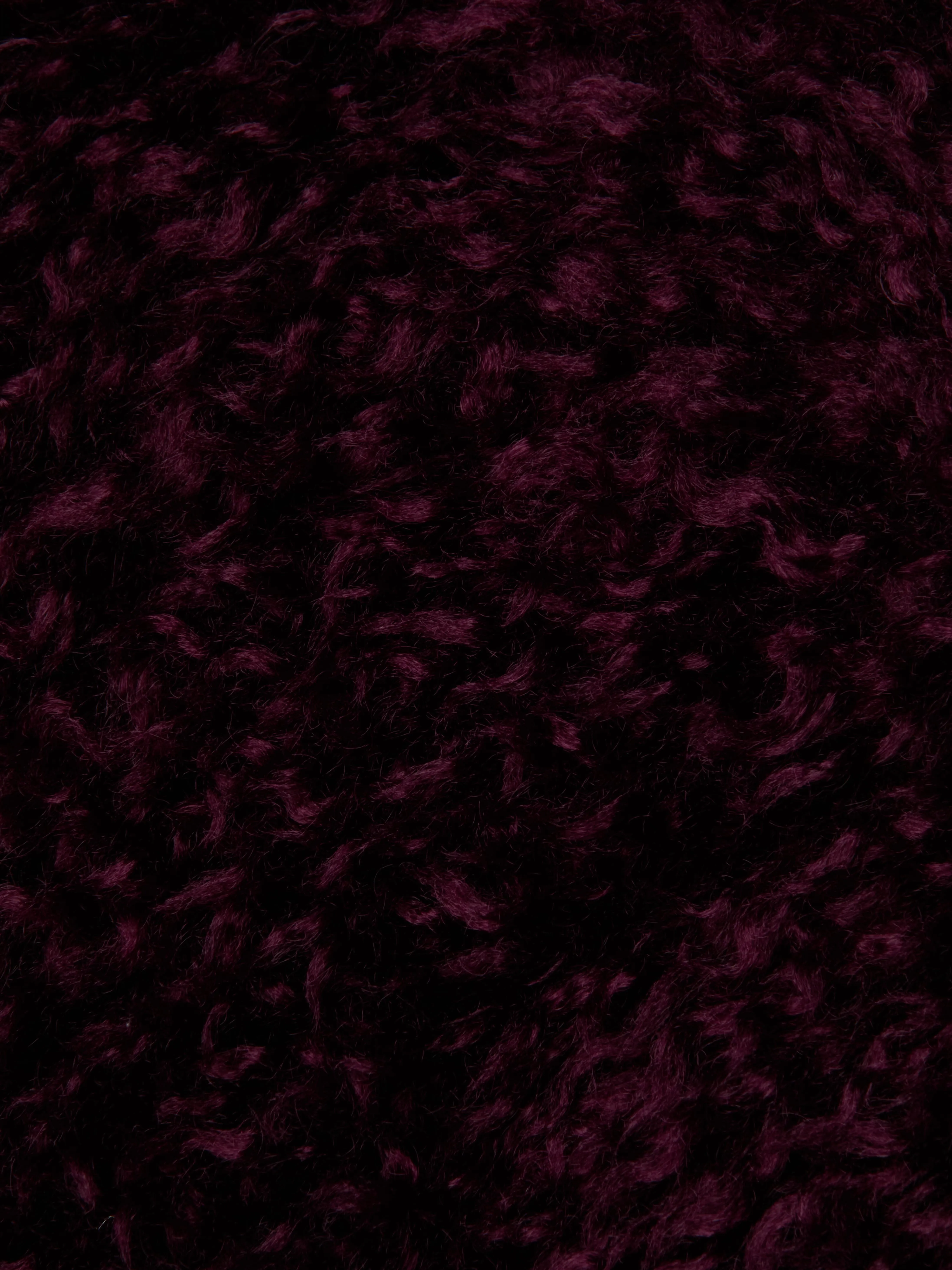 Aura Cropped Faux Fur Jacket sold by L'AGENCE product image thumbnail 5