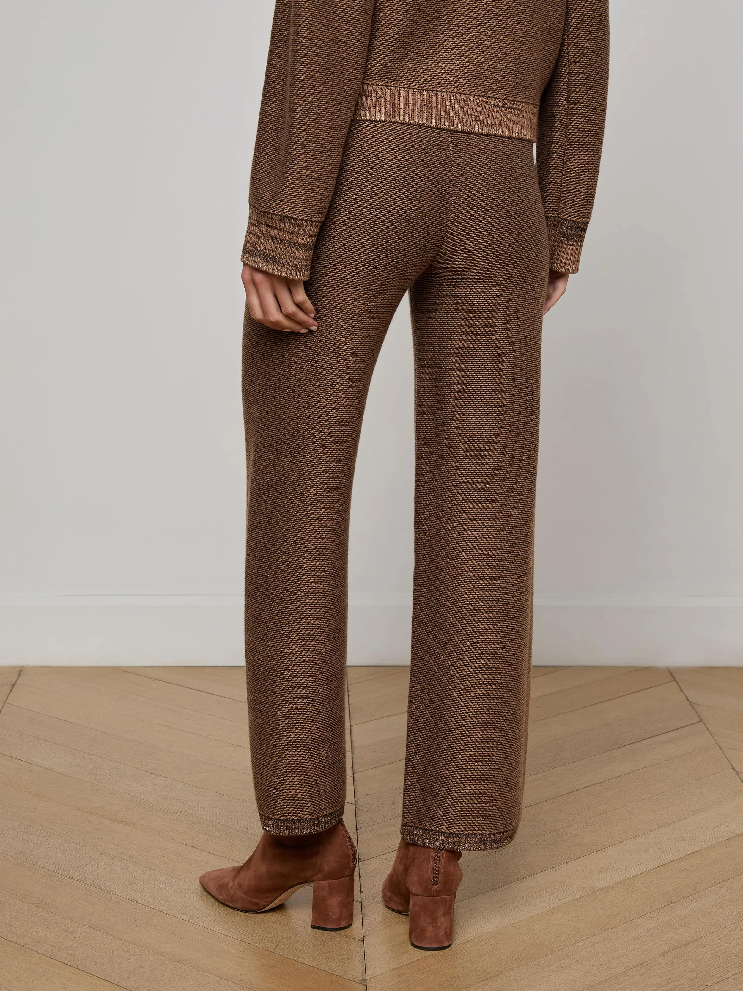 Freya Knit Pant sold by L'AGENCE product image thumbnail 4