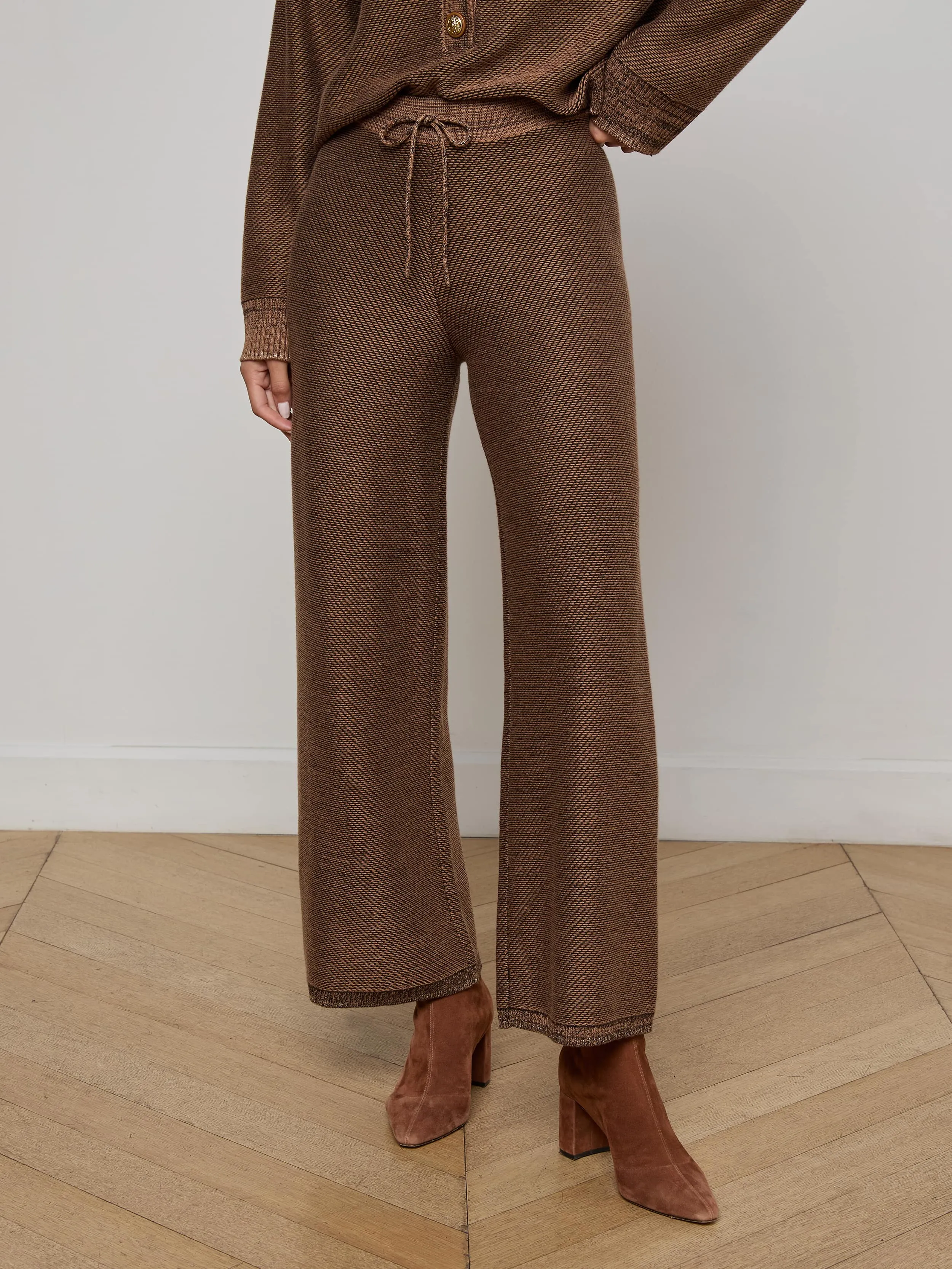 Freya Knit Pant sold by L'AGENCE product image thumbnail 2