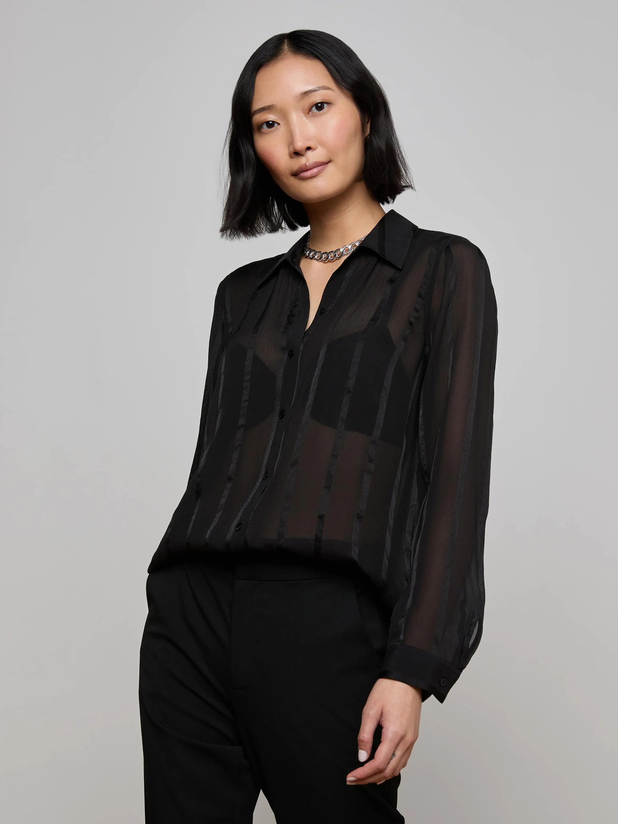 Argo Silk Blouse sold by L'AGENCE product image thumbnail 2
