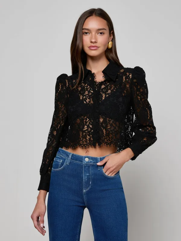 Anita Lace Blouse sold by L'AGENCE