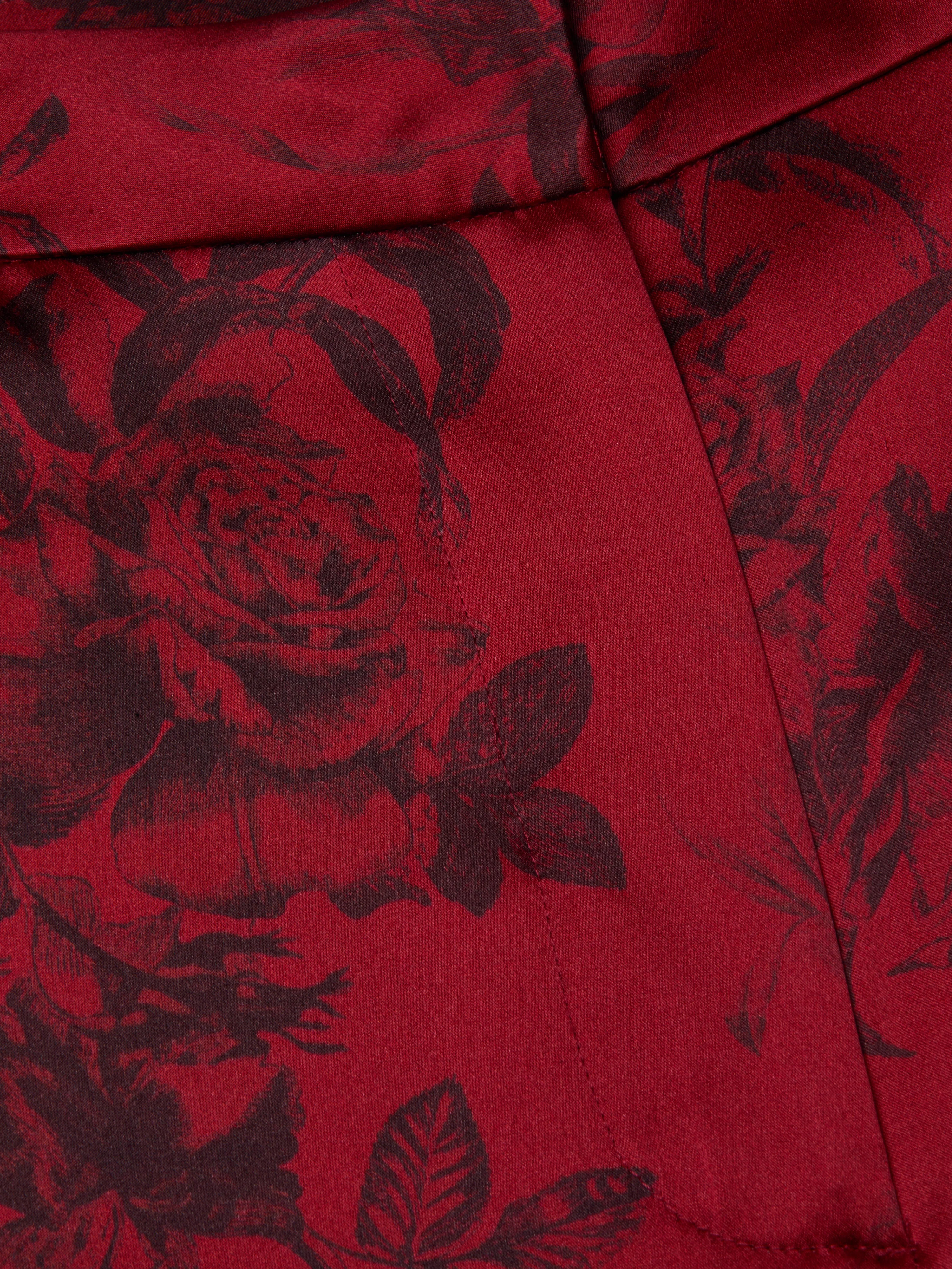 Pilar Silk Wide-Leg Pant sold by L'AGENCE product image thumbnail 5