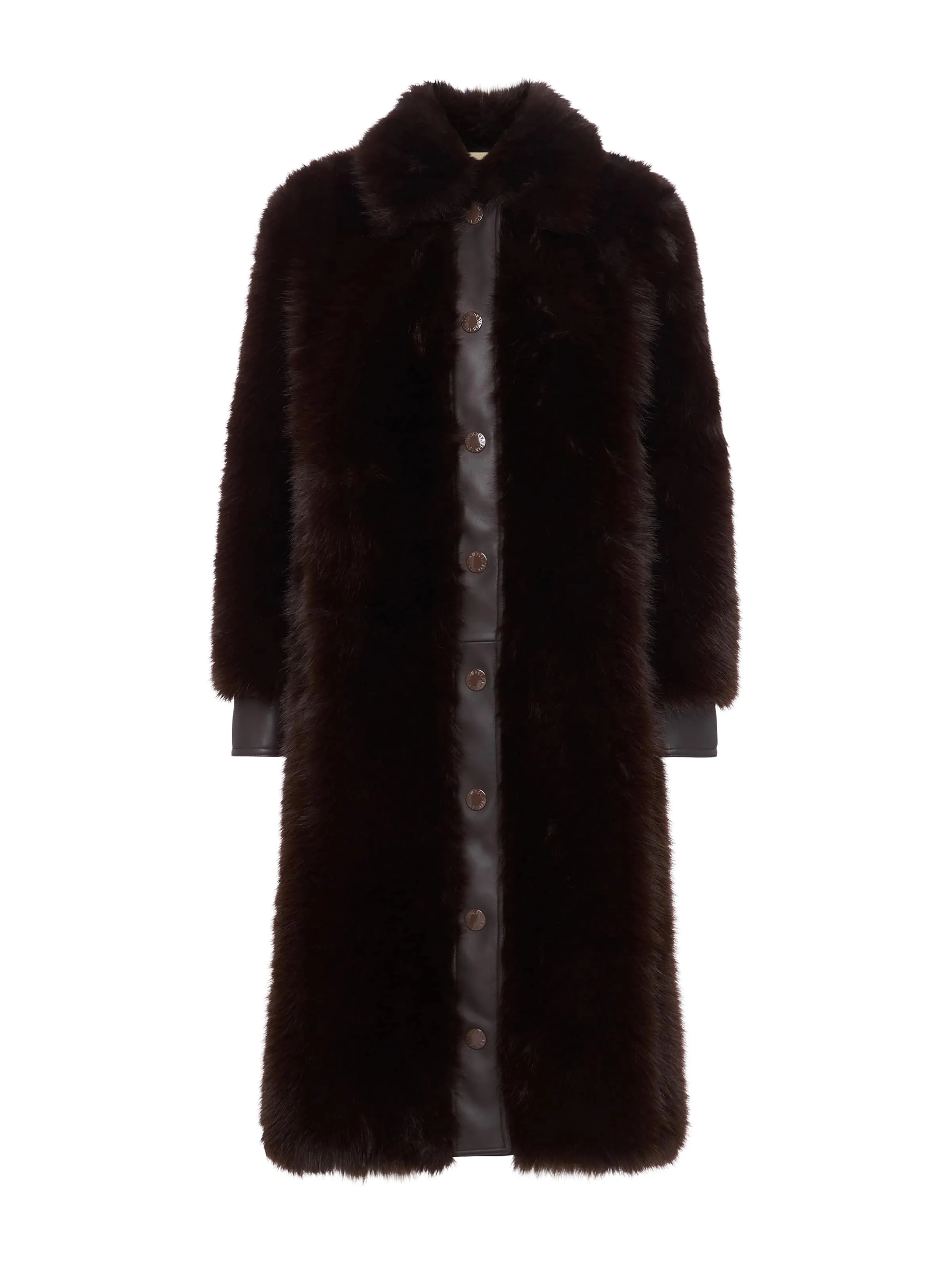 Irisa Faux Fur Coat sold by L'AGENCE product image thumbnail 5