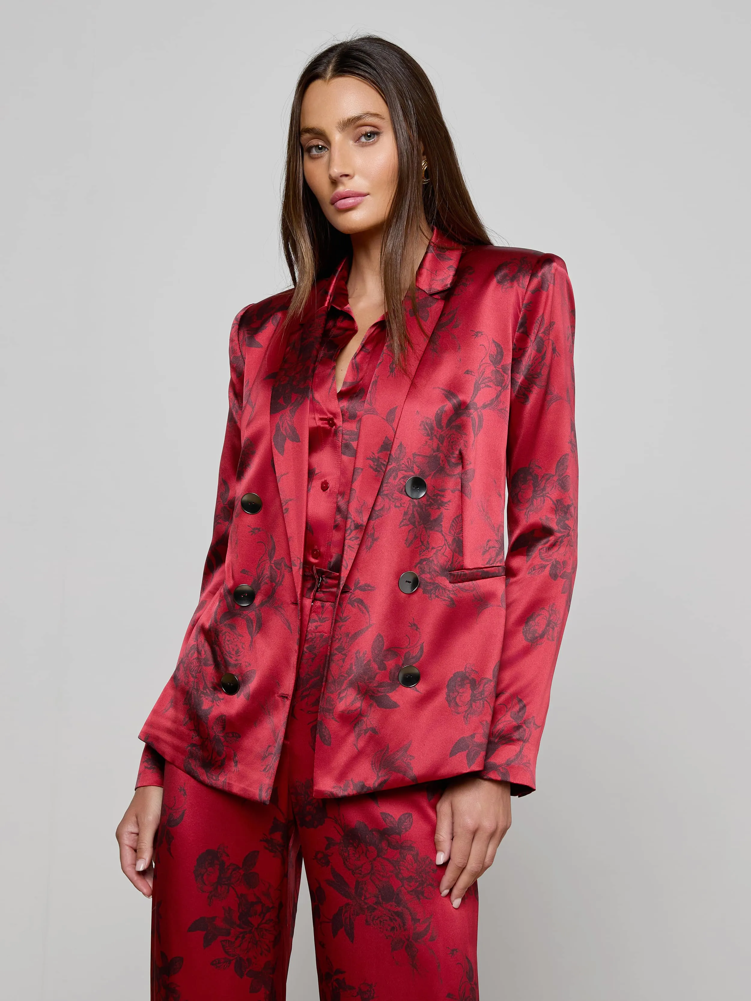 Colin Silk Blazer sold by L'AGENCE