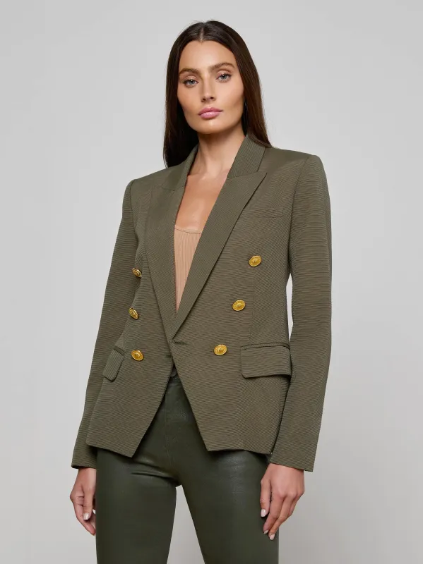 Kenzie Double-Breasted Blazer sold by L'AGENCE