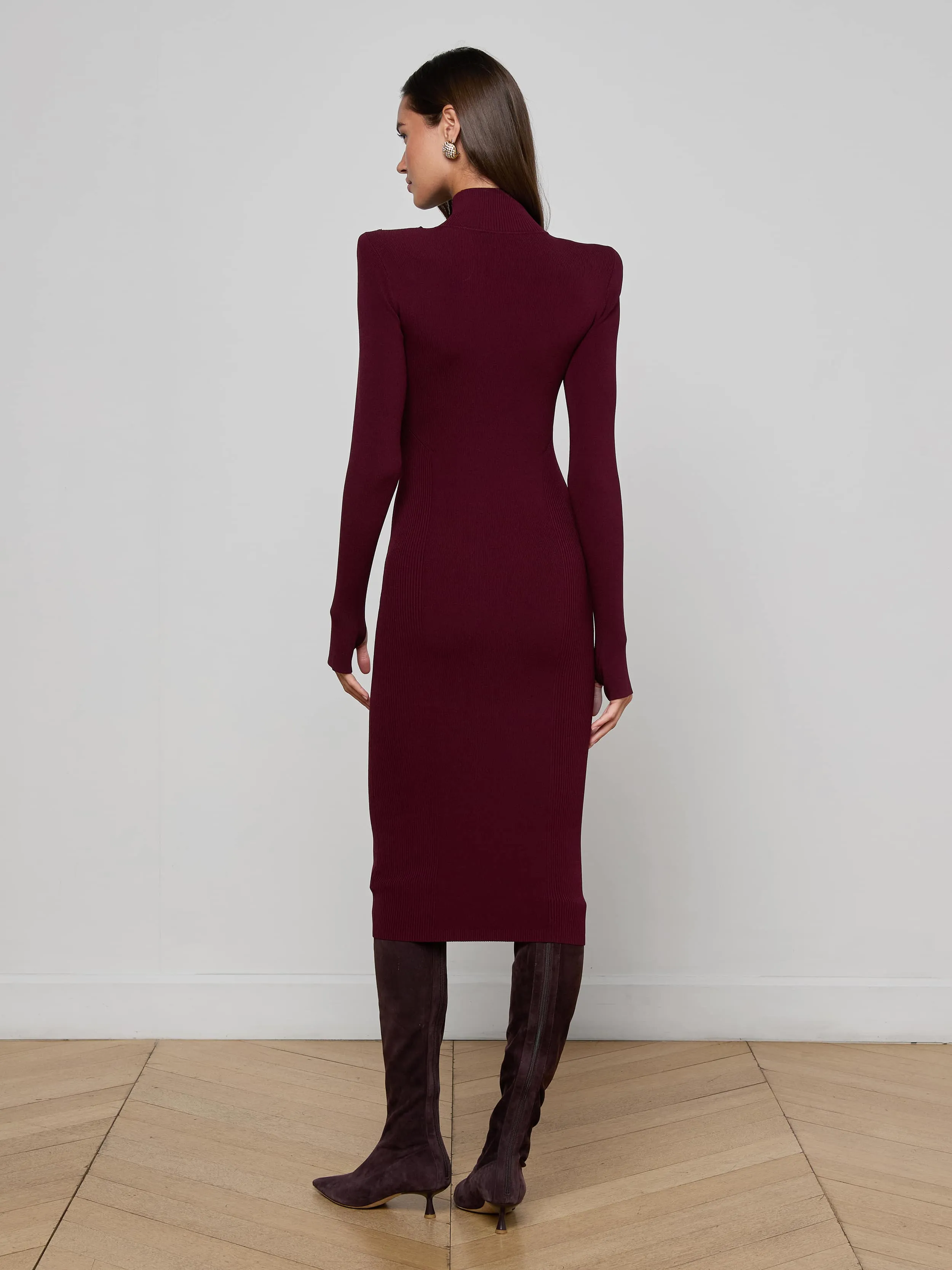 Larelle Midi Dress sold by L'AGENCE product image thumbnail 3