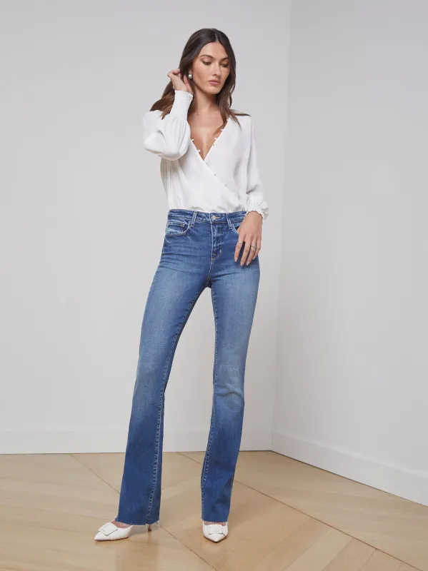 Ruth Straight-Leg Jean sold by L'AGENCE