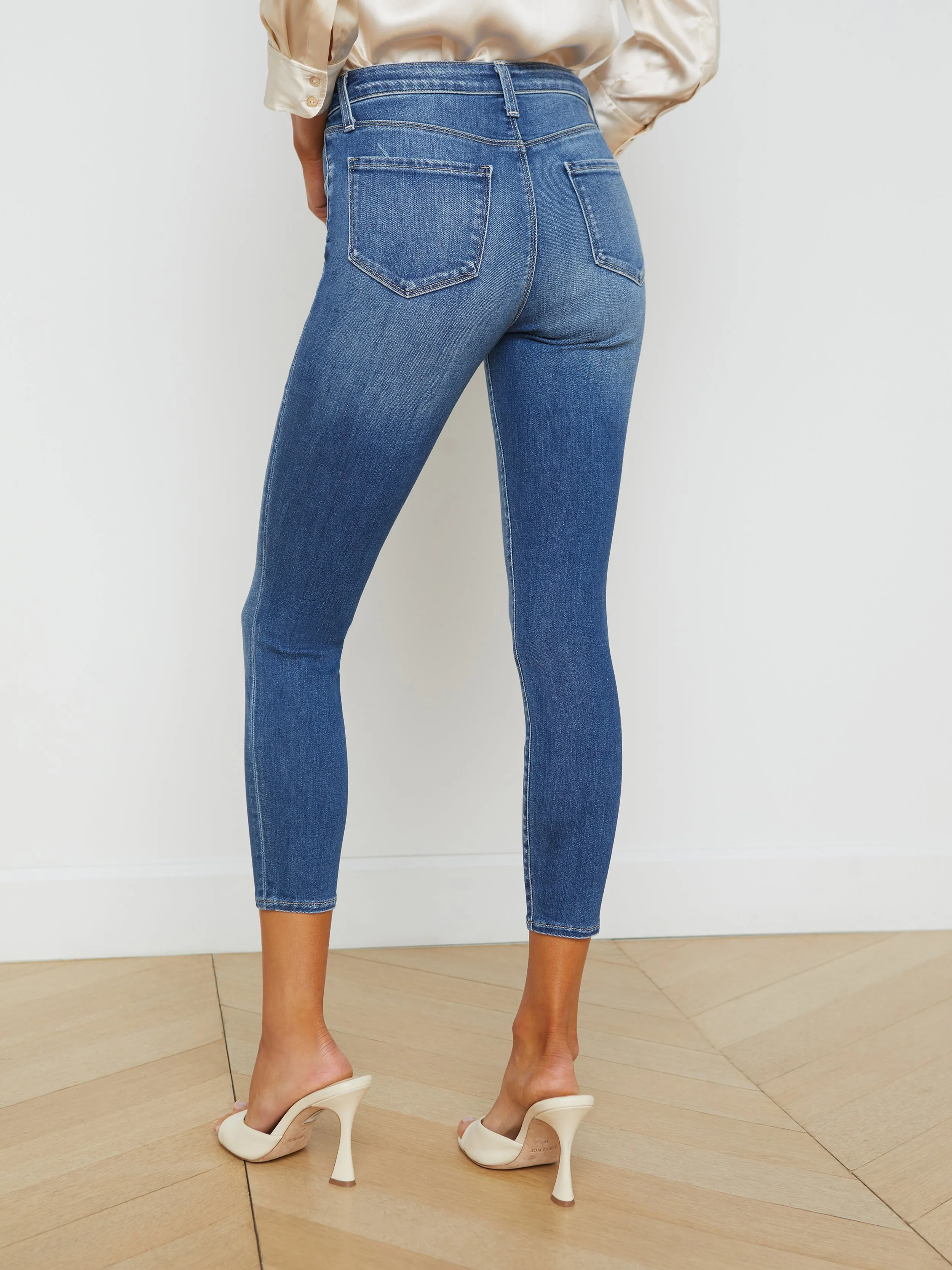 Margot Cropped Skinny Jean sold by L'AGENCE product image thumbnail 4
