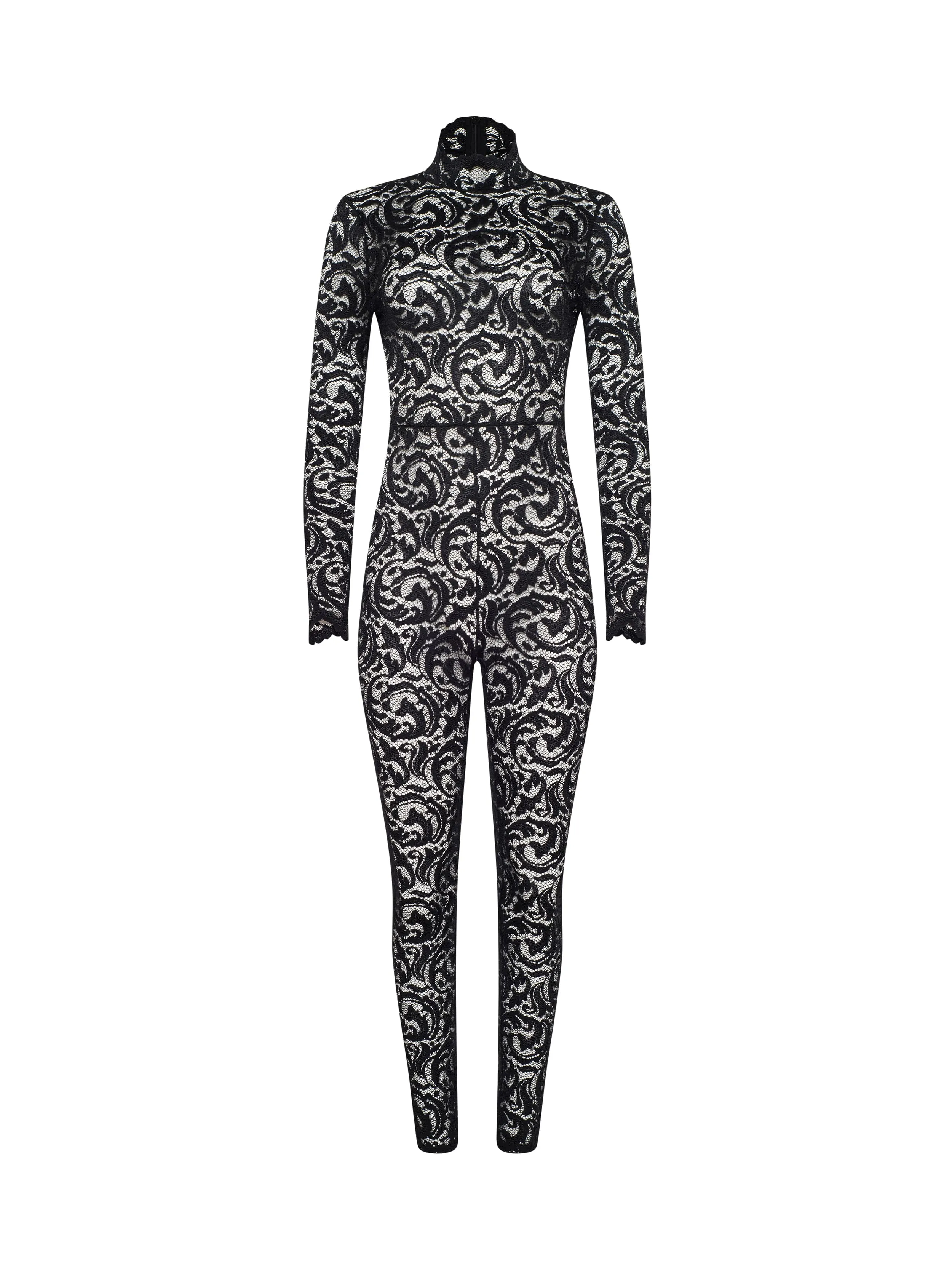Zahara Lace Catsuit sold by L'AGENCE product image thumbnail 5