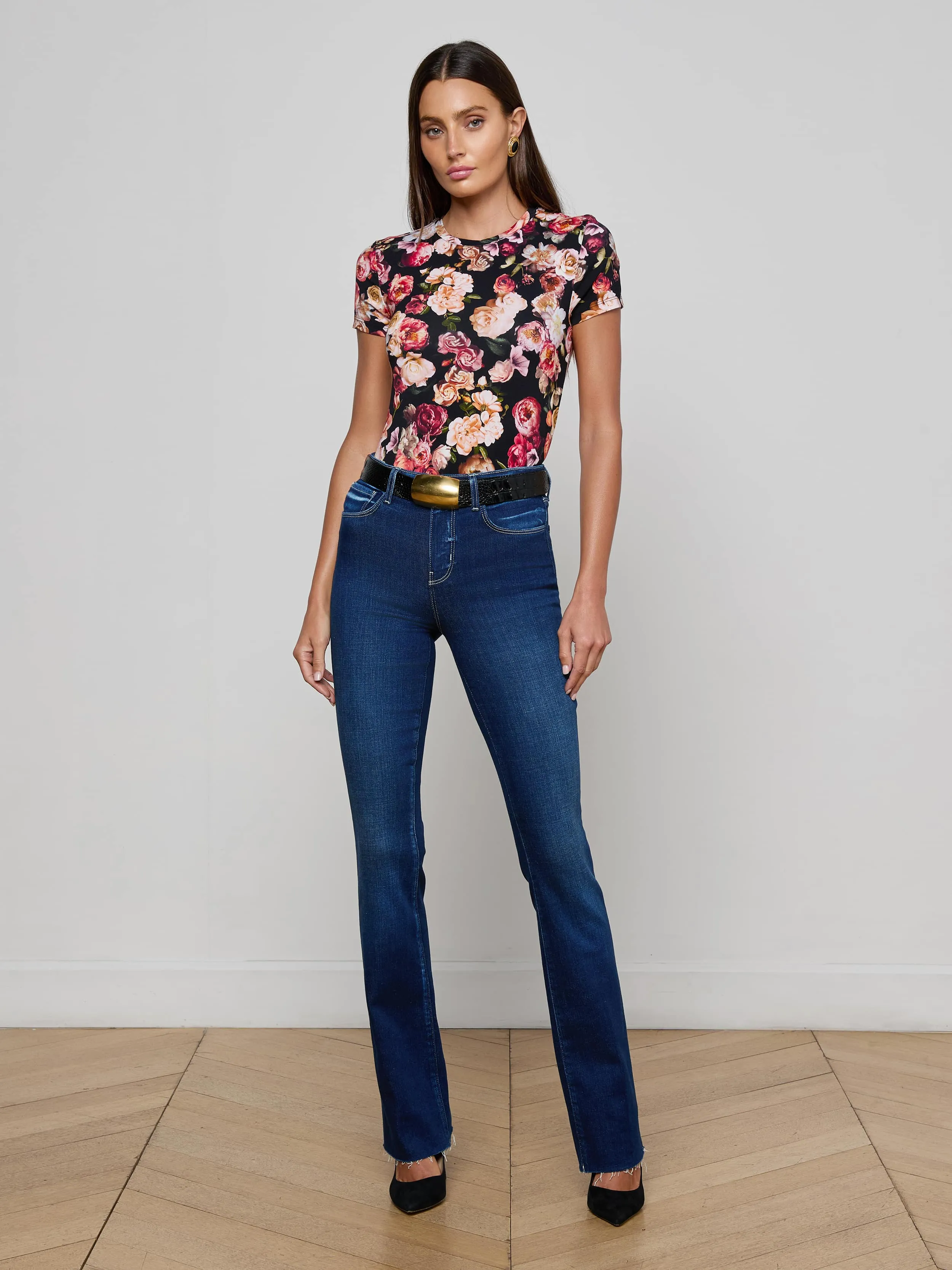 Ruth Straight-Leg Jean sold by L'AGENCE