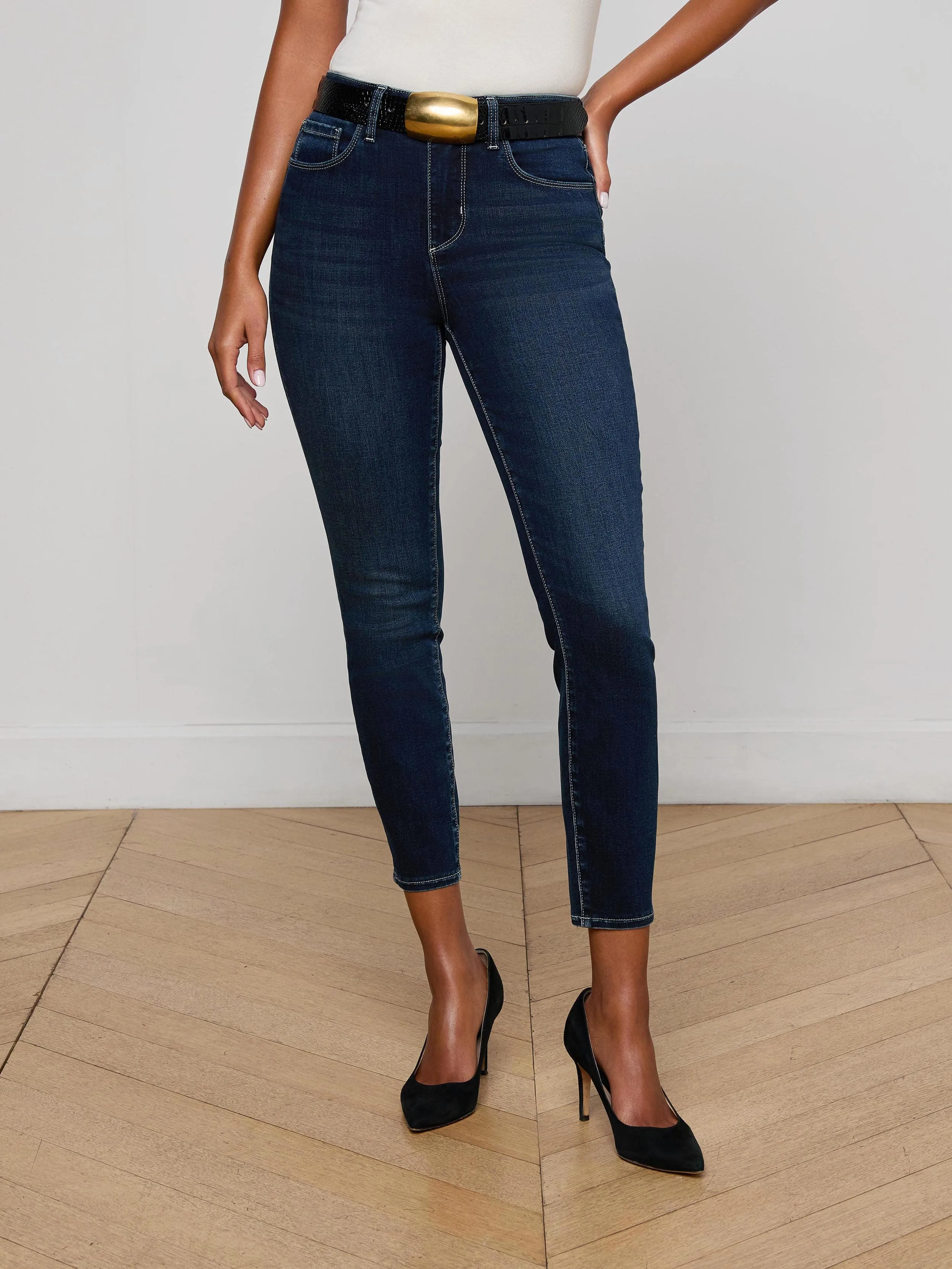 Margot Cropped Skinny Jean sold by L'AGENCE product image thumbnail 2
