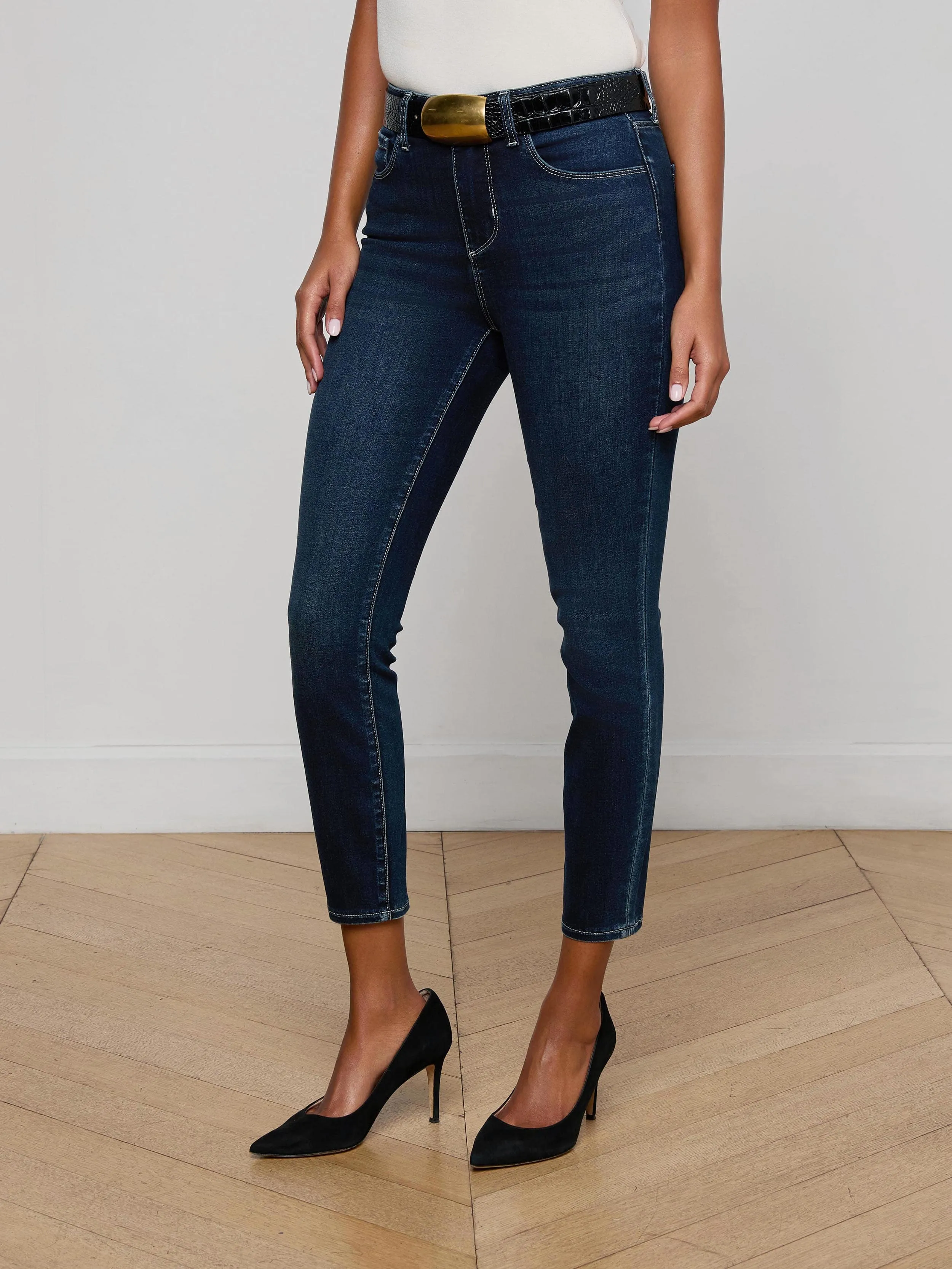 Margot Cropped Skinny Jean sold by L'AGENCE product image thumbnail 3