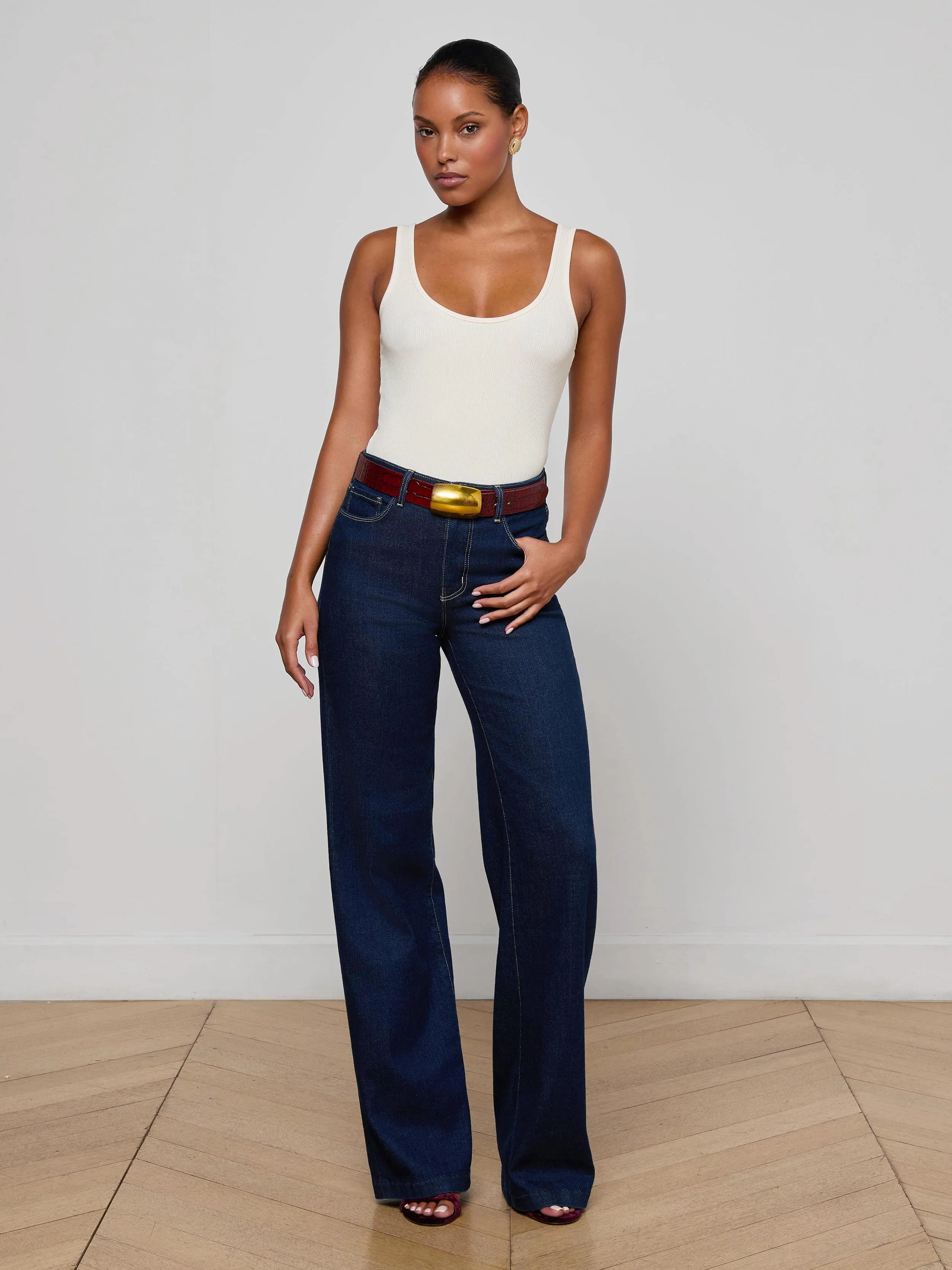 Clayton Wide-Leg Jean sold by L'AGENCE