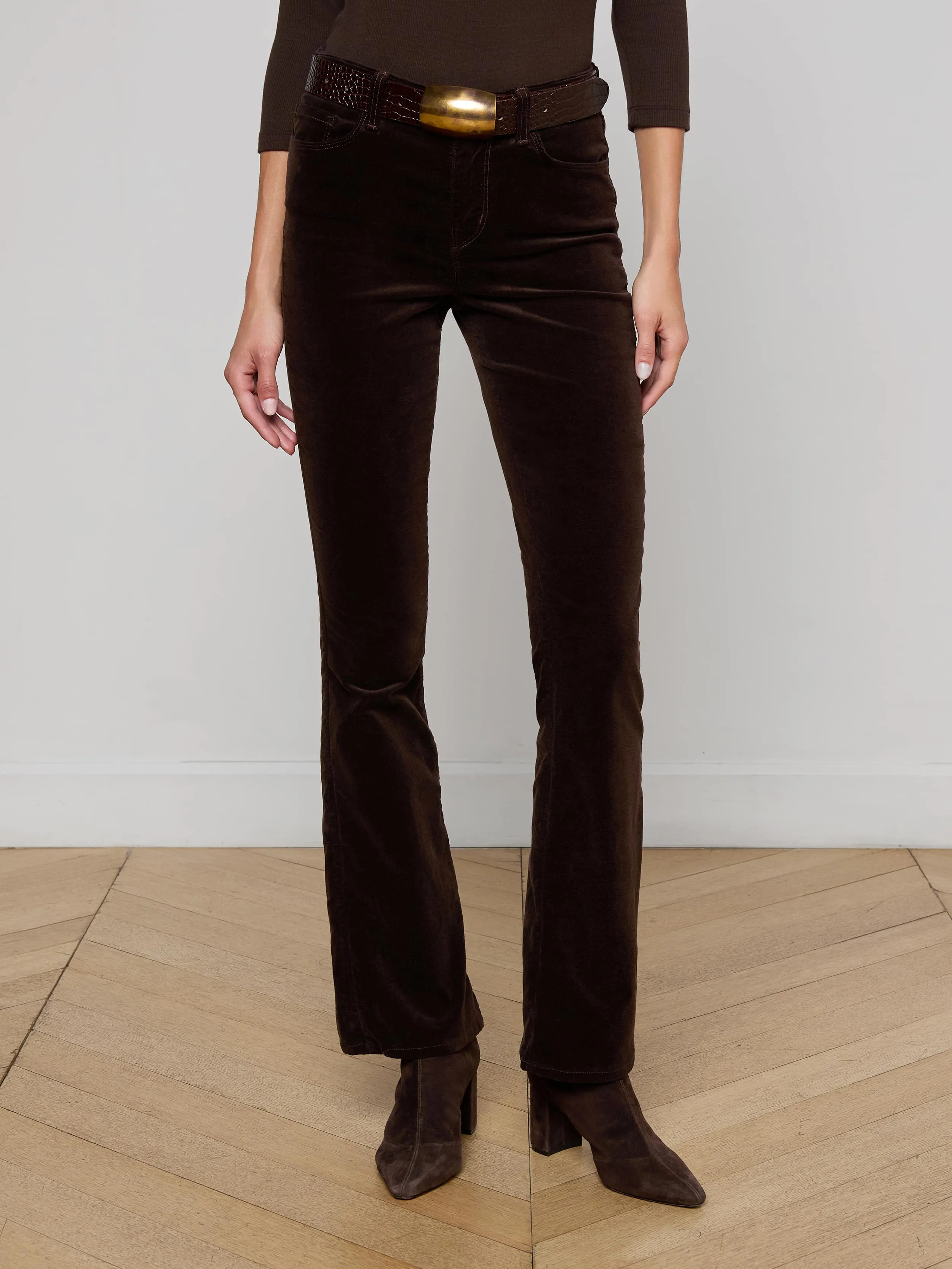 Stevie Velvet Jean sold by L'AGENCE product image thumbnail 2