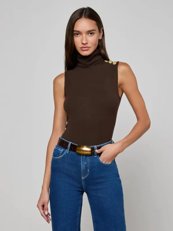 Ceci Sleeveless Turtleneck sold by L'AGENCE