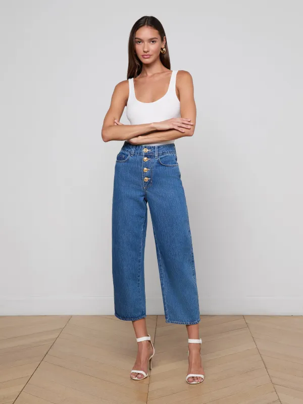Liora Cropped Jean sold by L'AGENCE