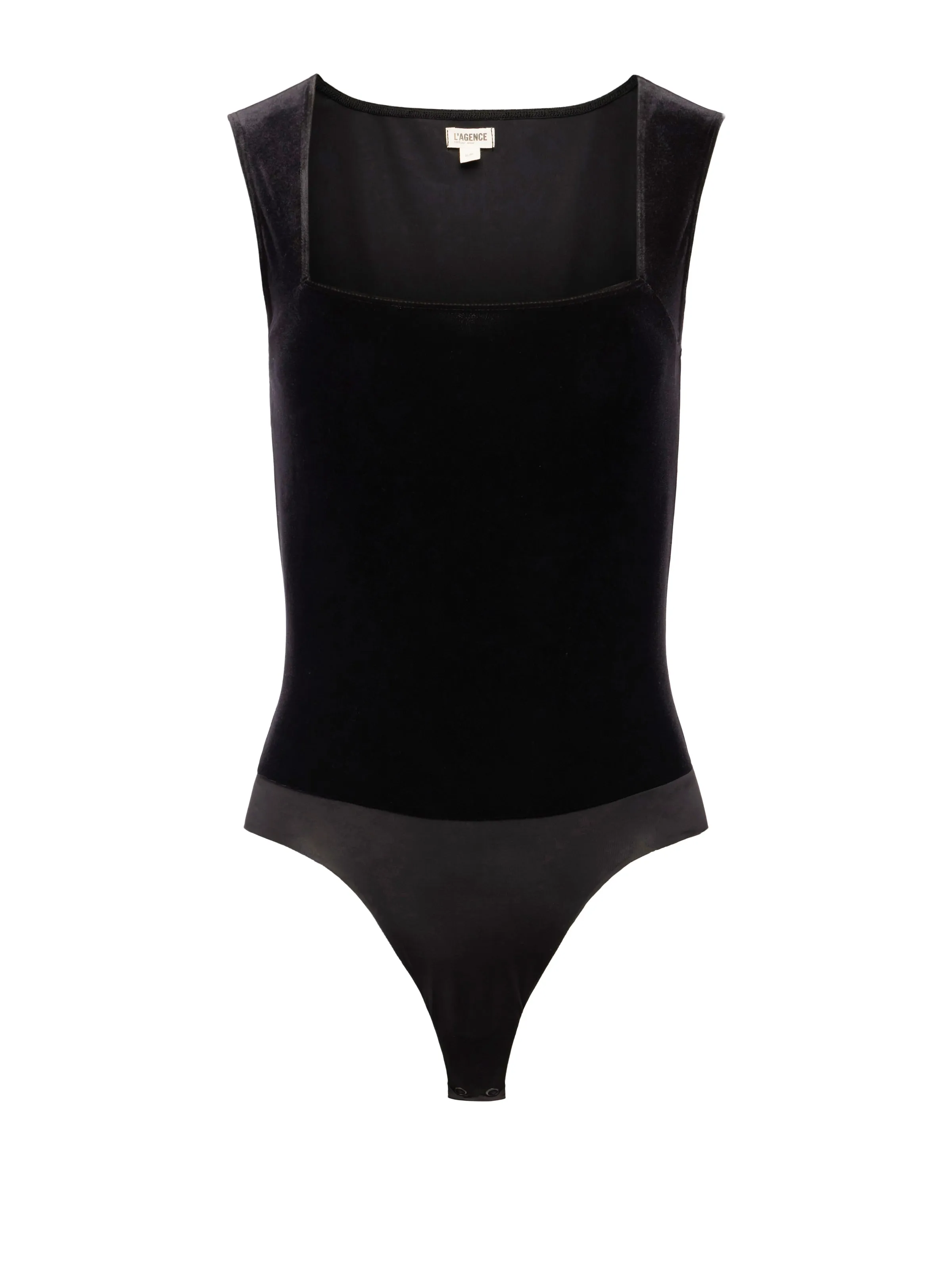 Molly Velvet Bodysuit sold by L'AGENCE product image thumbnail 5
