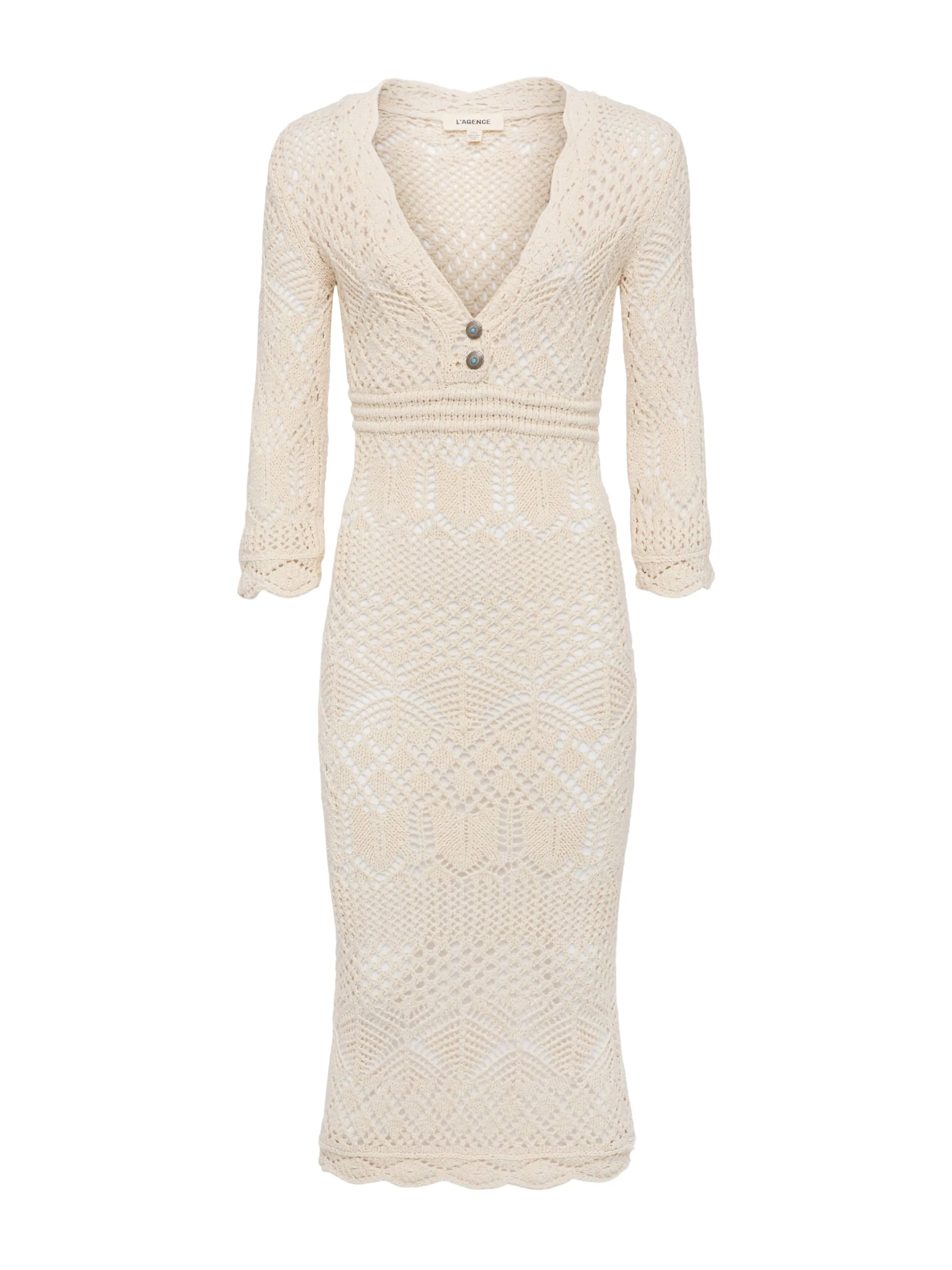 Dovie Pointelle Knit Dress sold by L'AGENCE product image thumbnail 5