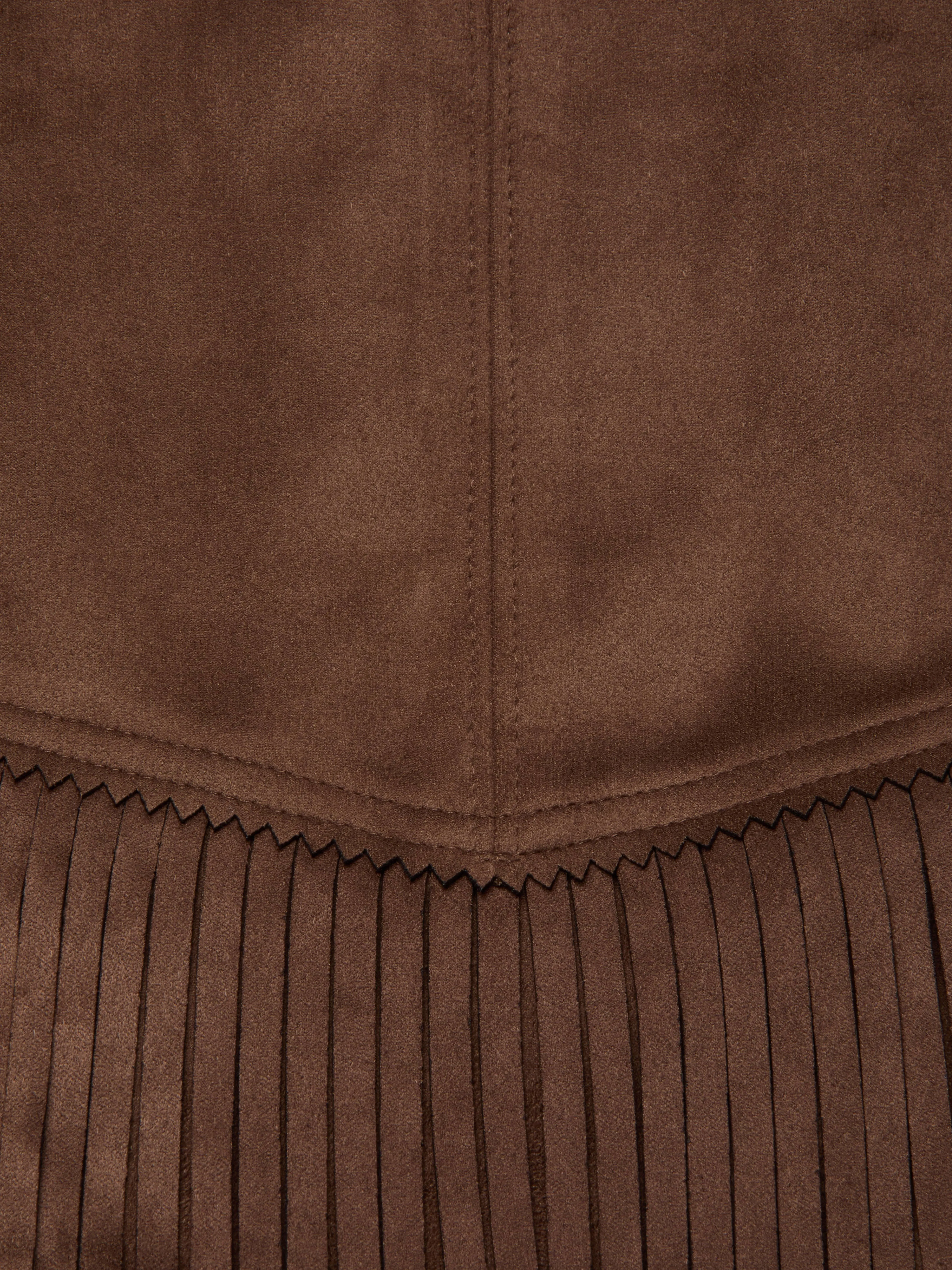 Lyle Vegan Suede Mini Skirt sold by L'AGENCE product image thumbnail 5