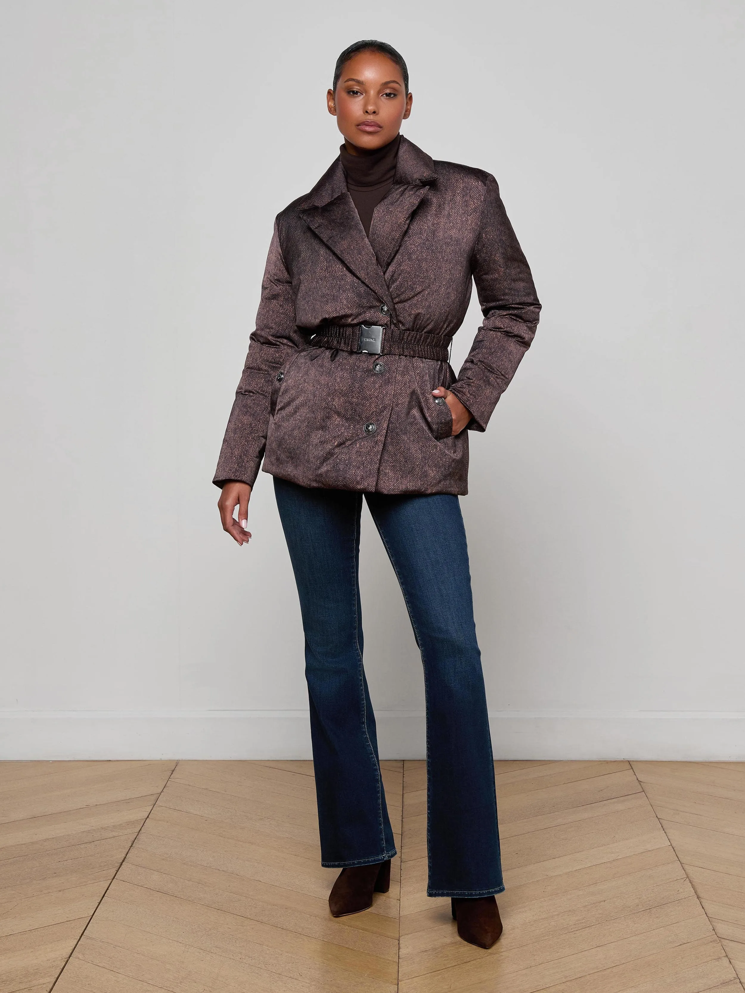 Willene Puffer Jacket sold by L'AGENCE product image thumbnail 5