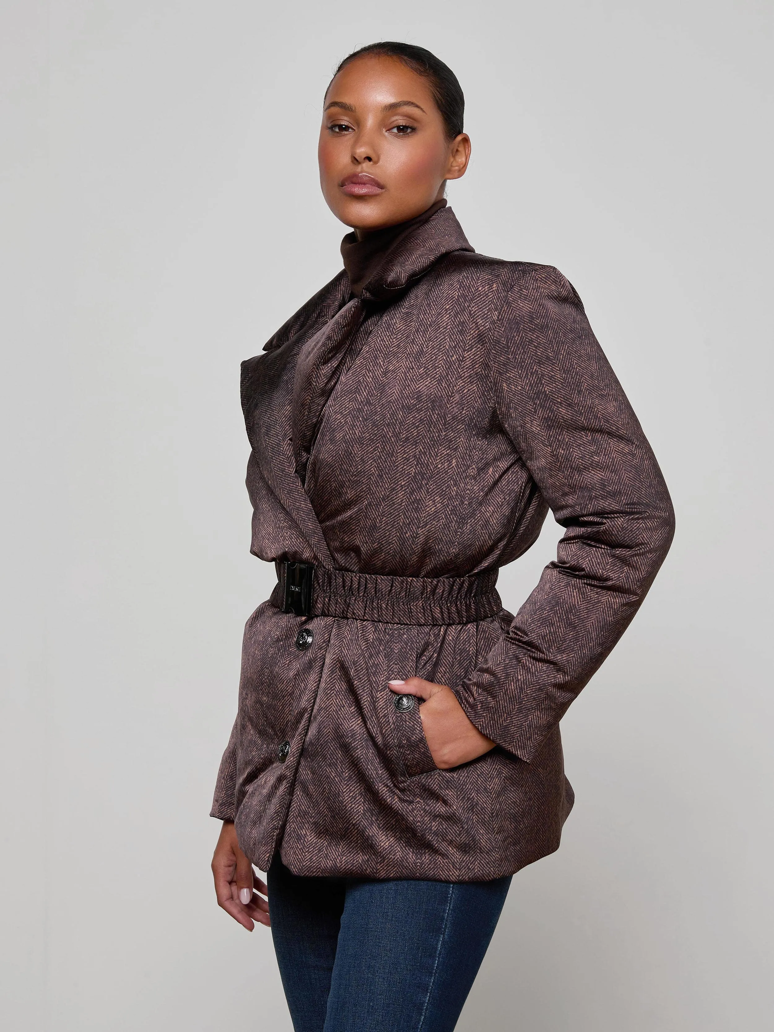 Willene Puffer Jacket sold by L'AGENCE product image thumbnail 3