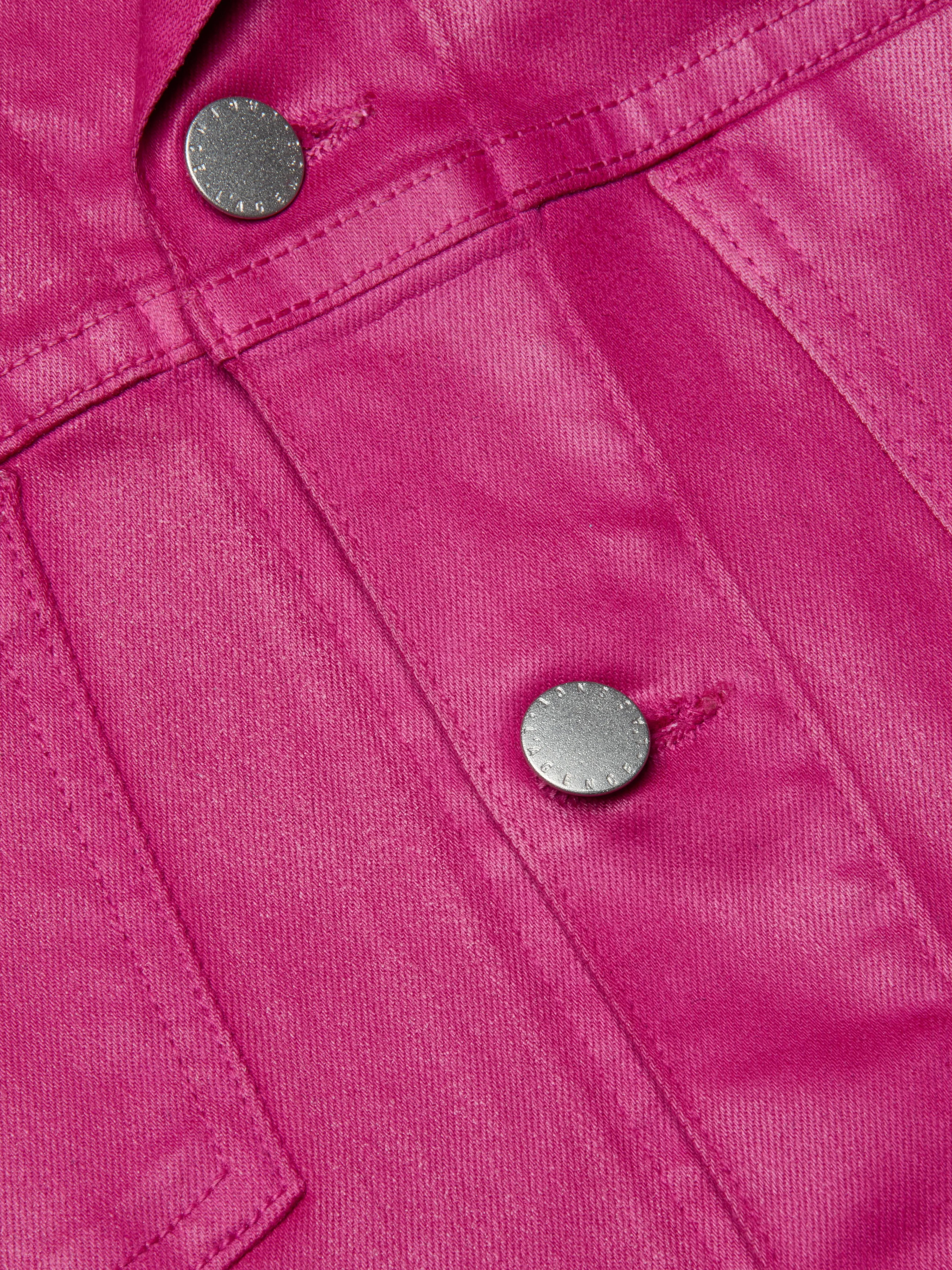 Janelle Coated Jean Jacket sold by L'AGENCE product image thumbnail 5