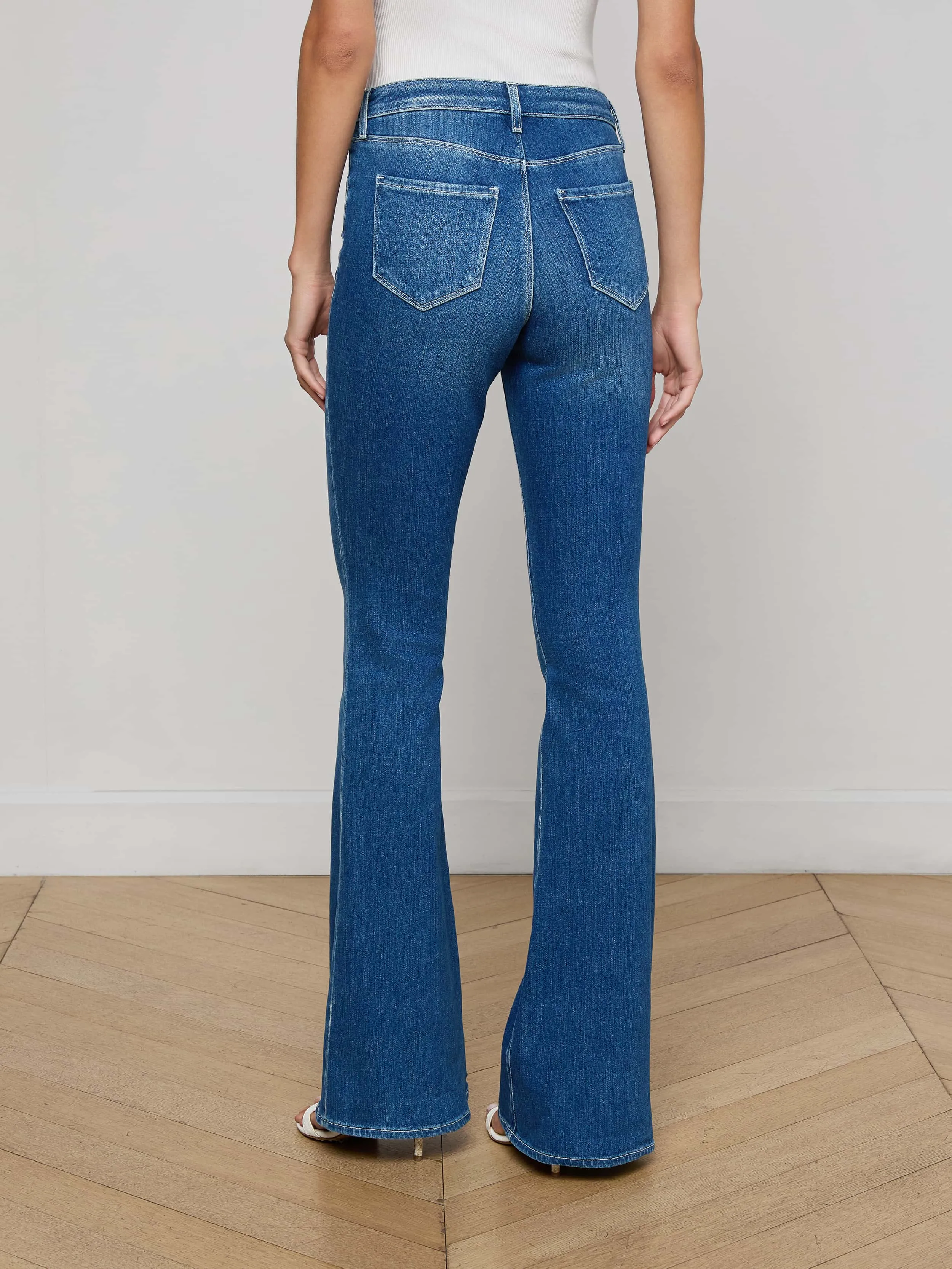 Bell Flare Jean sold by L'AGENCE product image thumbnail 2