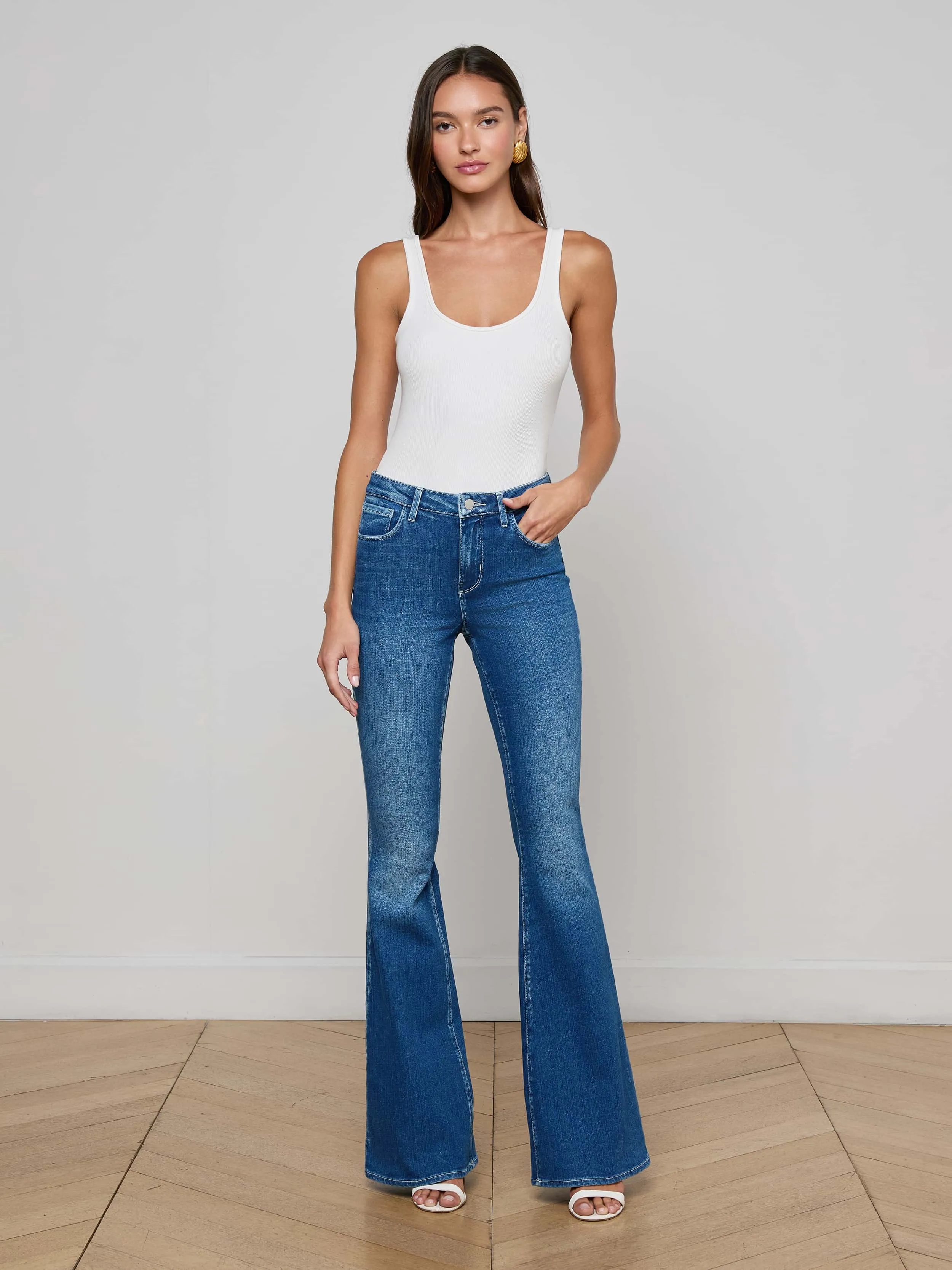 Bell Flare Jean sold by L'AGENCE